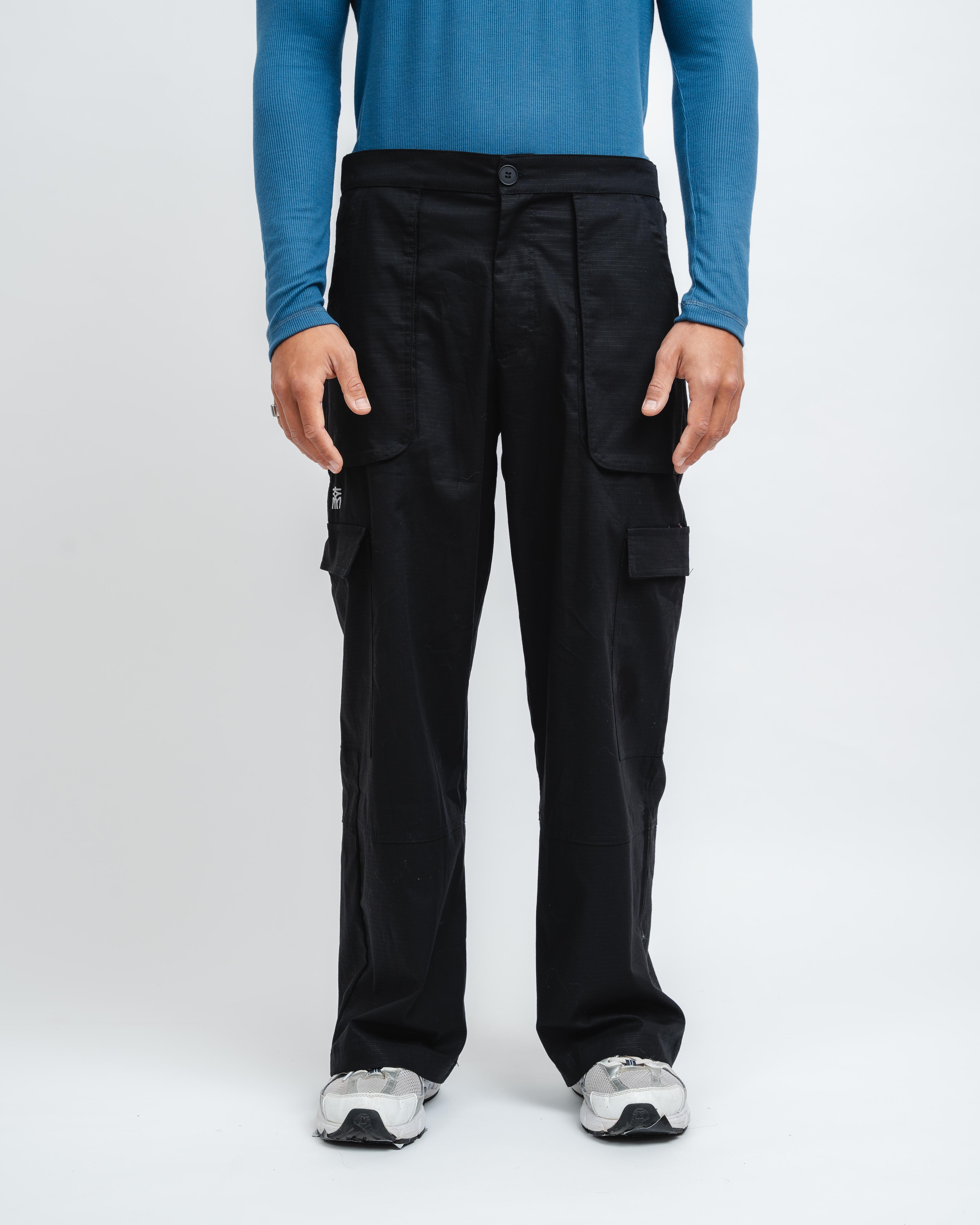 Black Cargo Pants