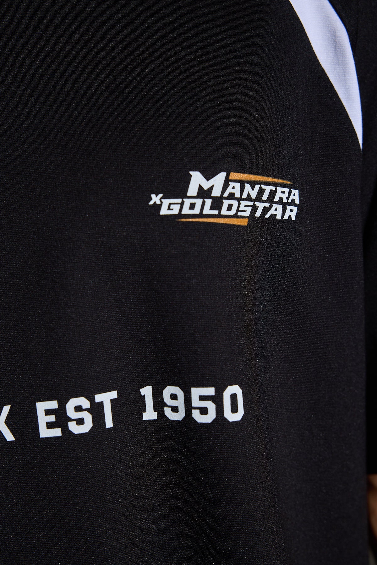 Black GOLDSTAR raglan shirt