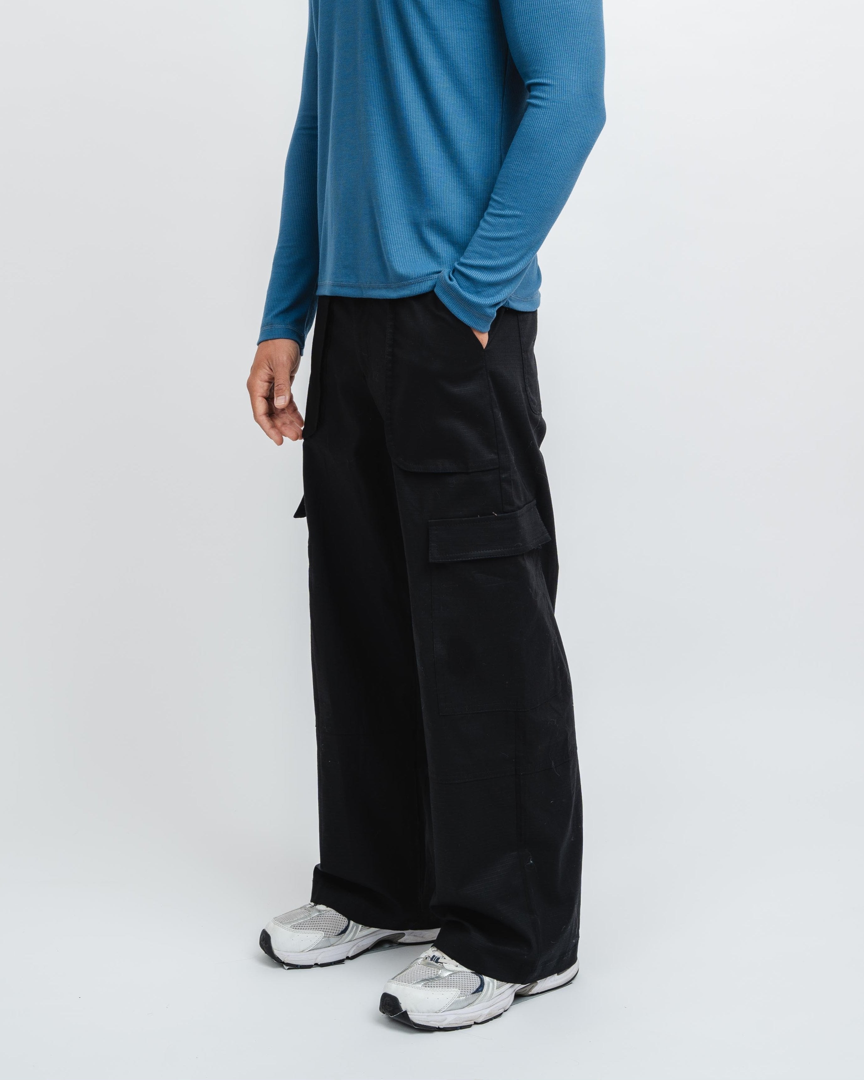 Black Cargo Pants