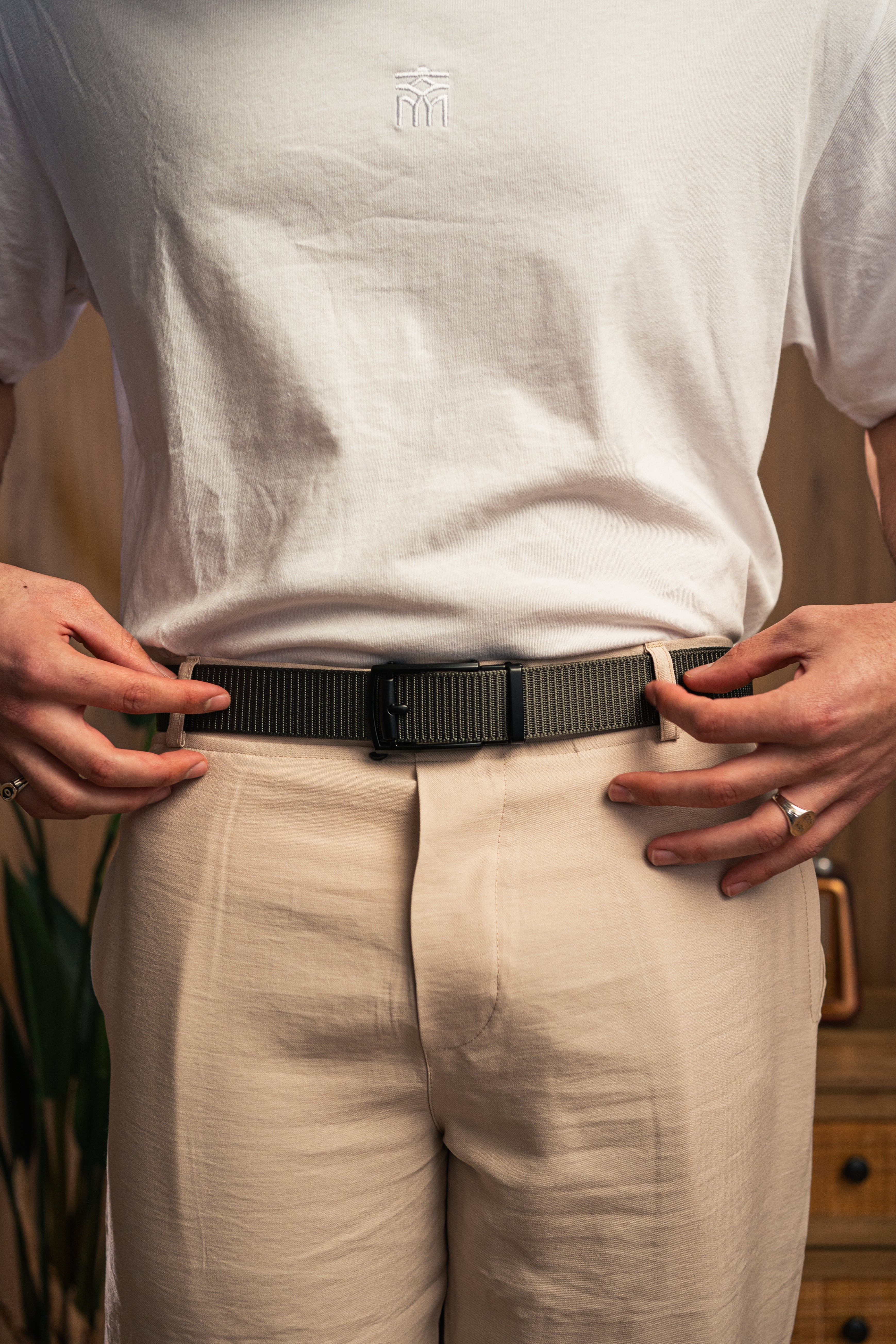 Grey Daily Belt
