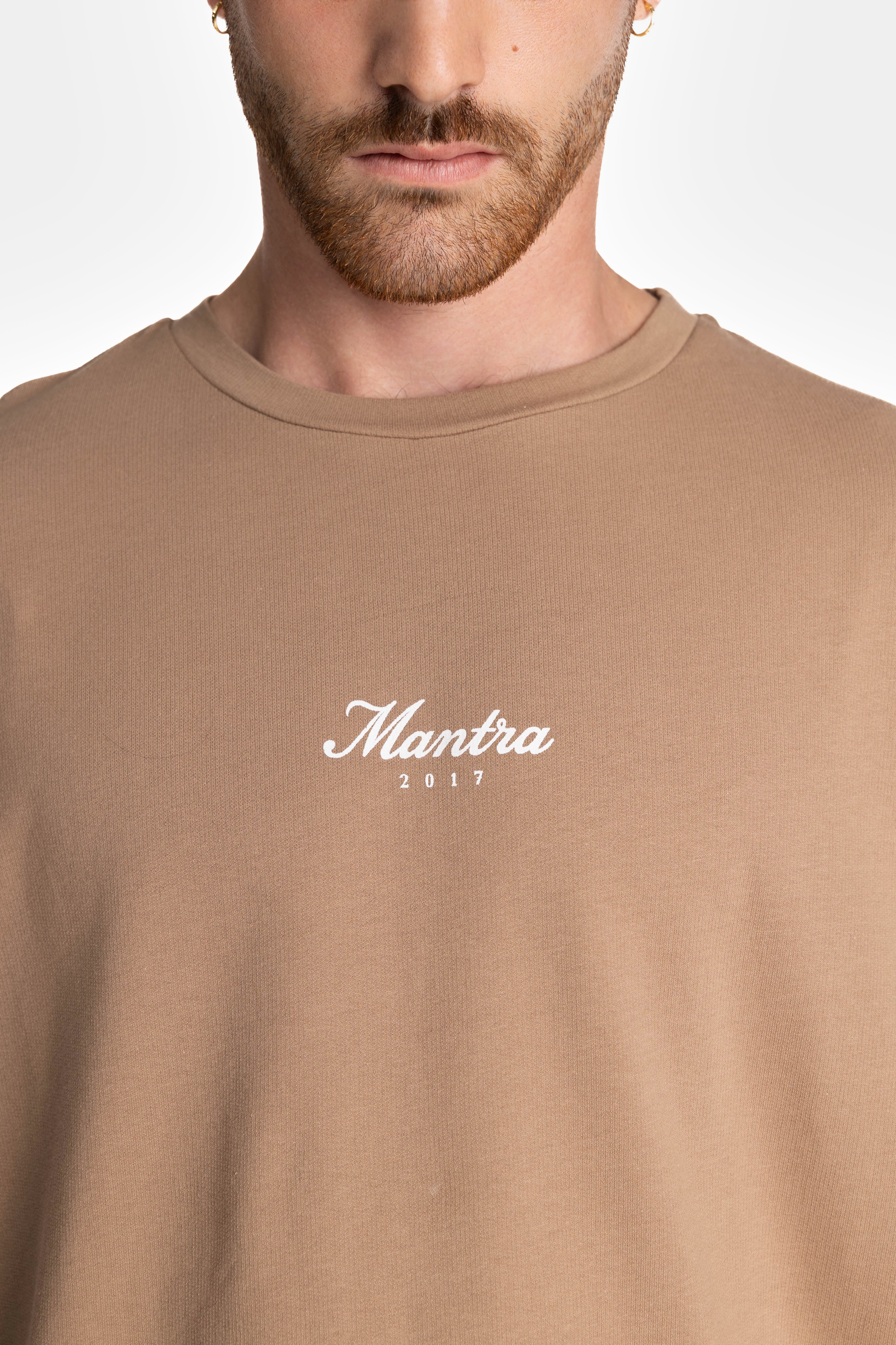 Brown Oversized Sweat T