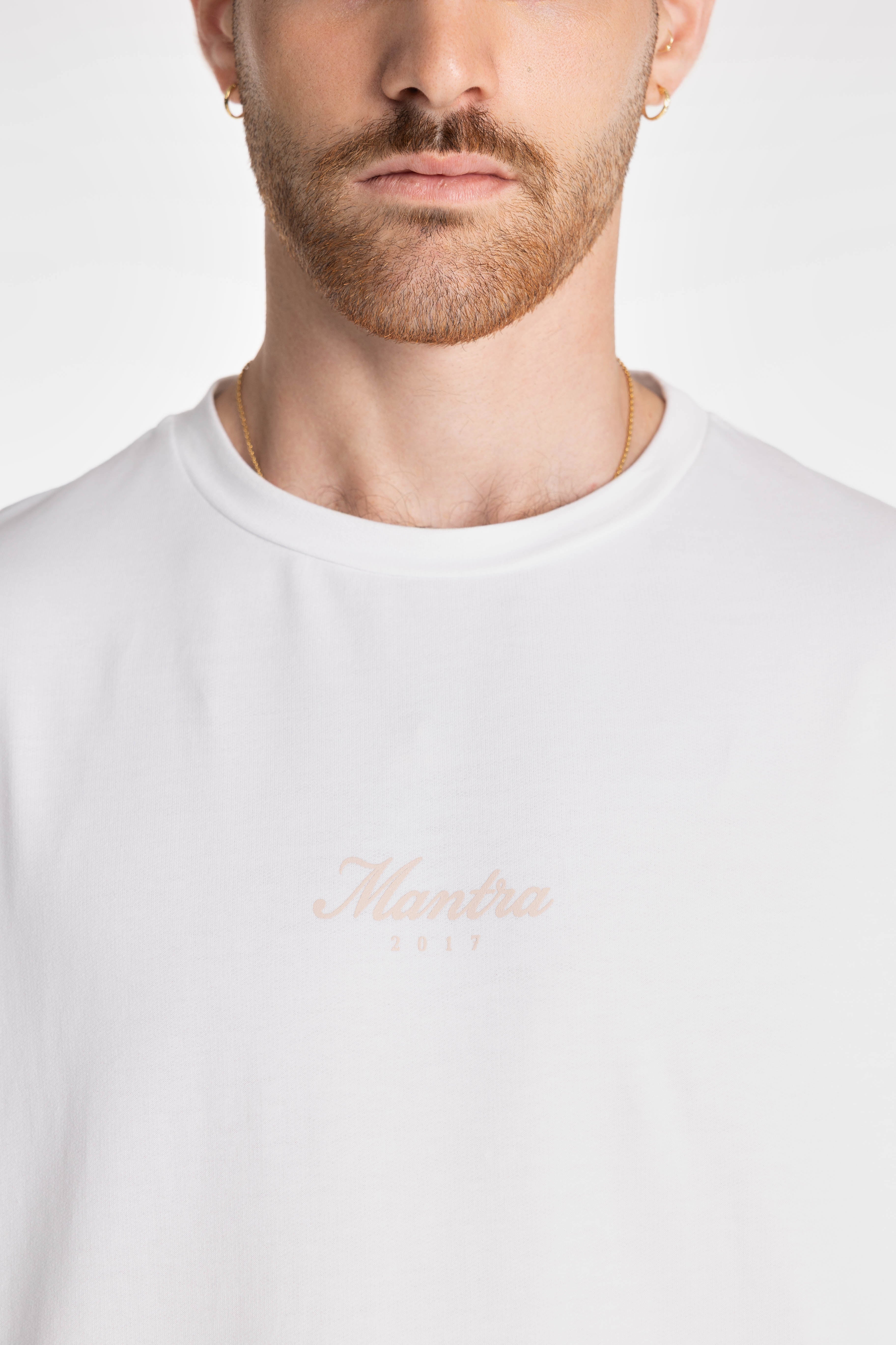 White Oversized Sweat T