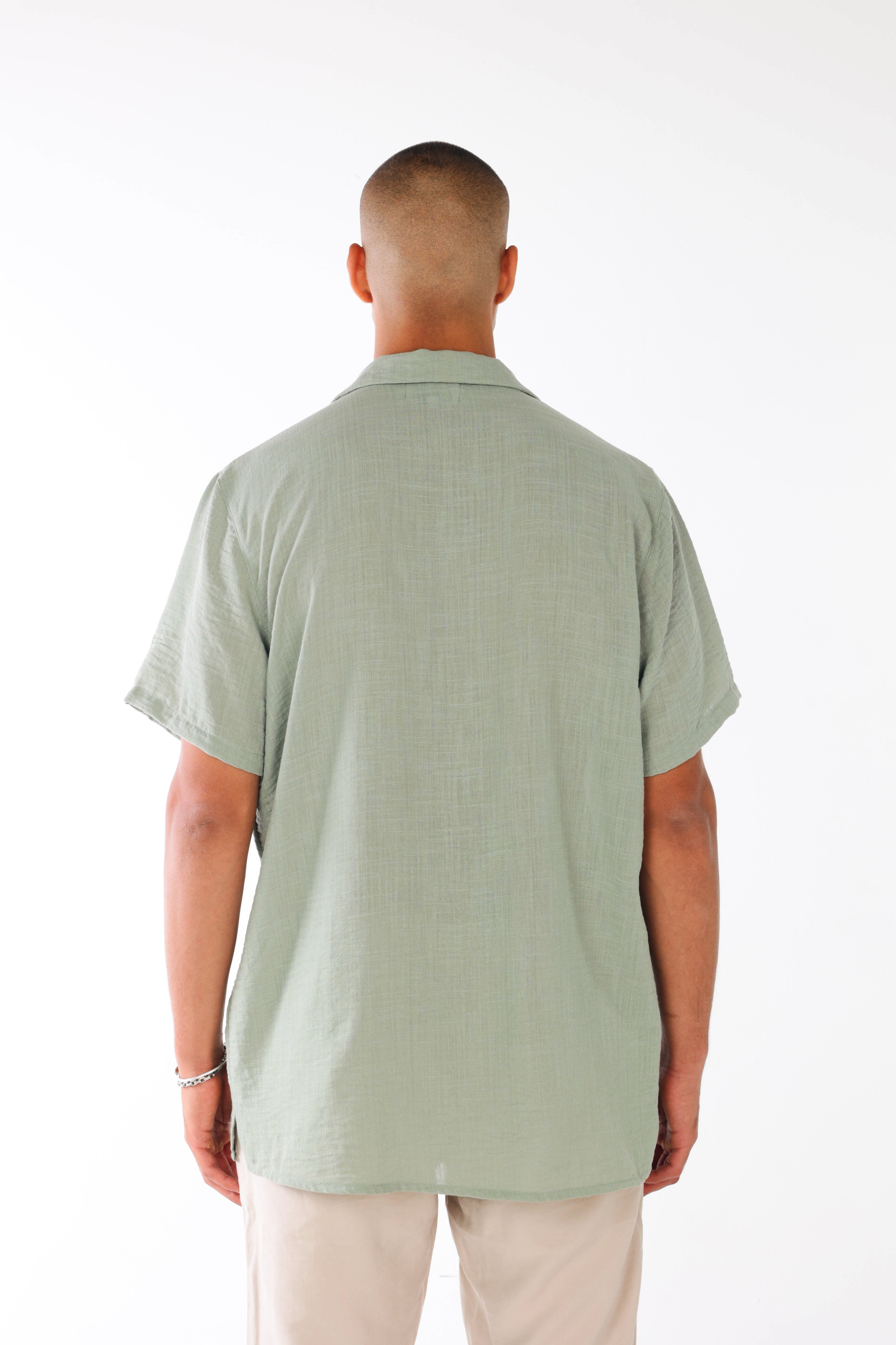 Green Linen shirt