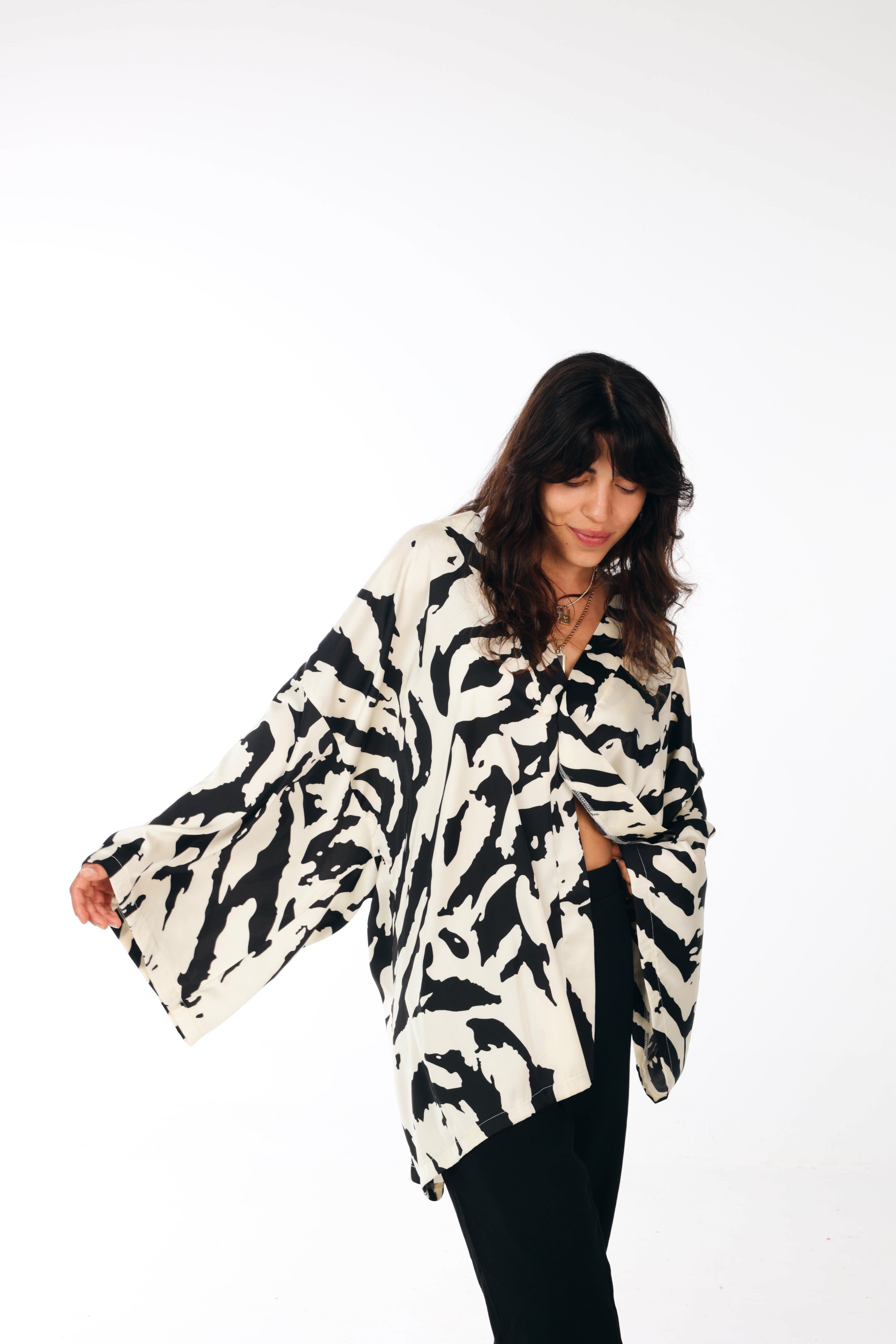 Zebra Kimono