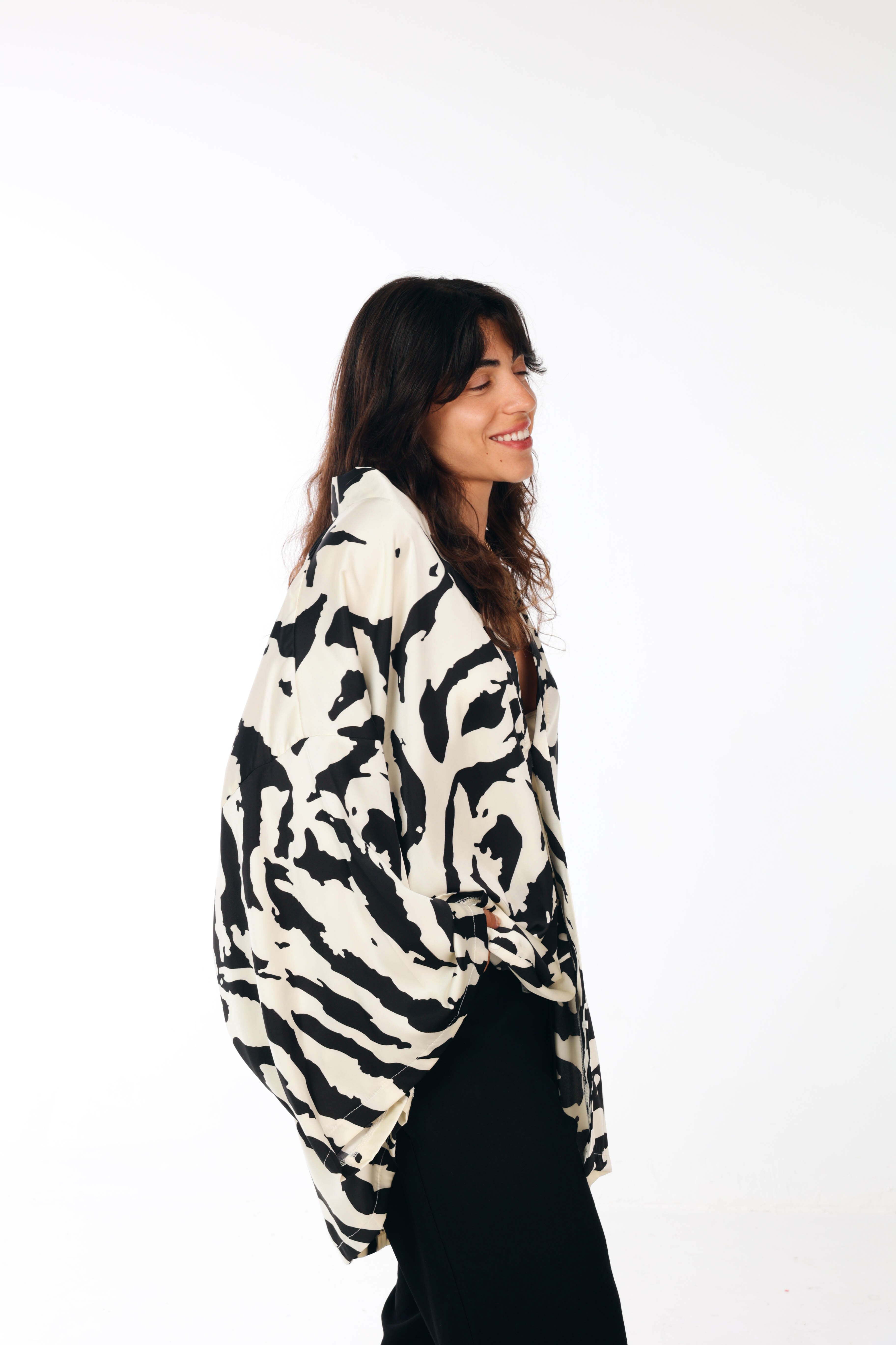 Zebra Kimono