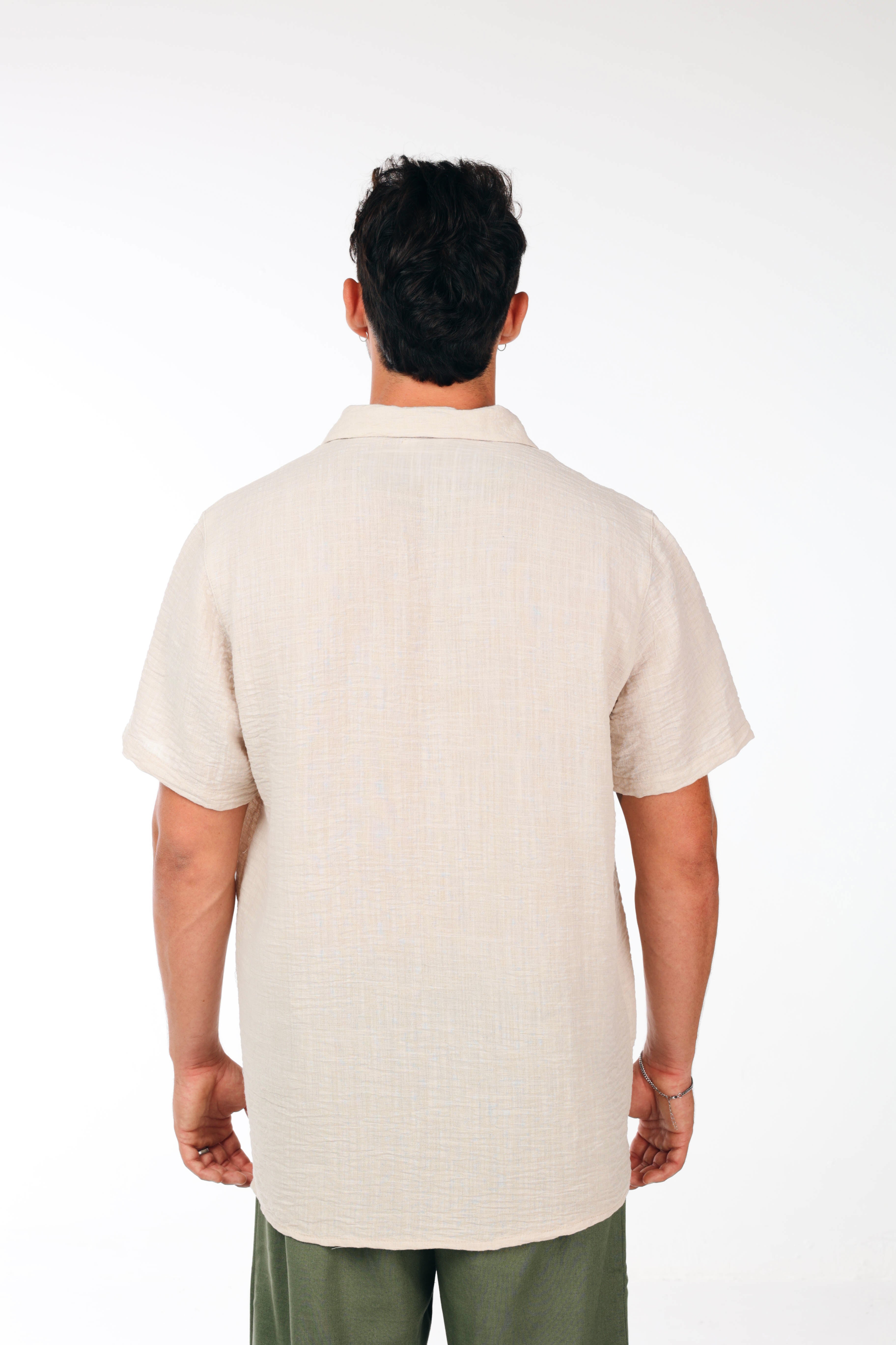 Cream Linen shirt
