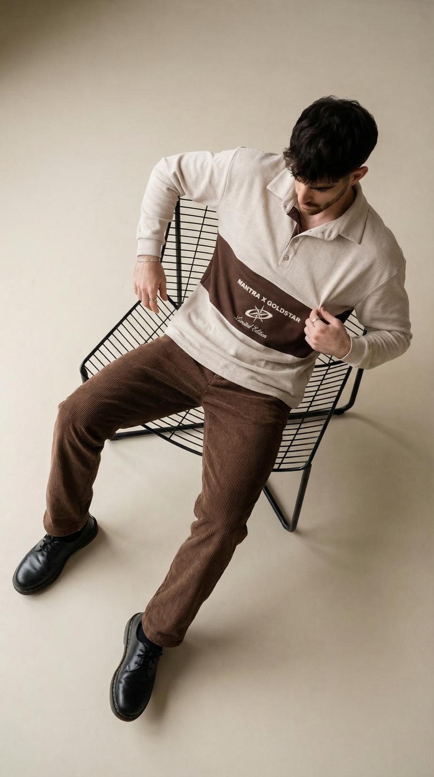 Goldstar X Mantra Color Block Polo Shirt