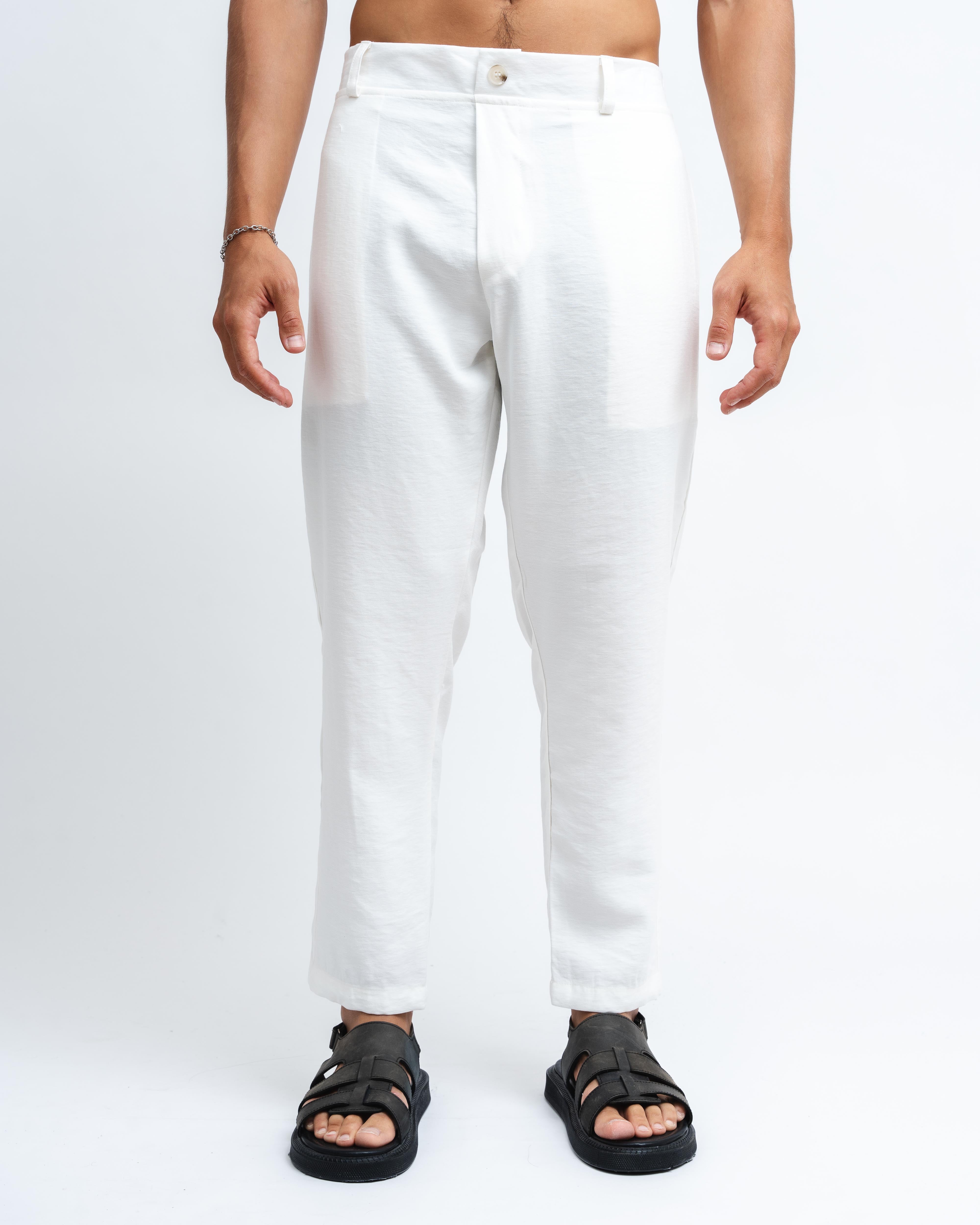 White Slim Fit