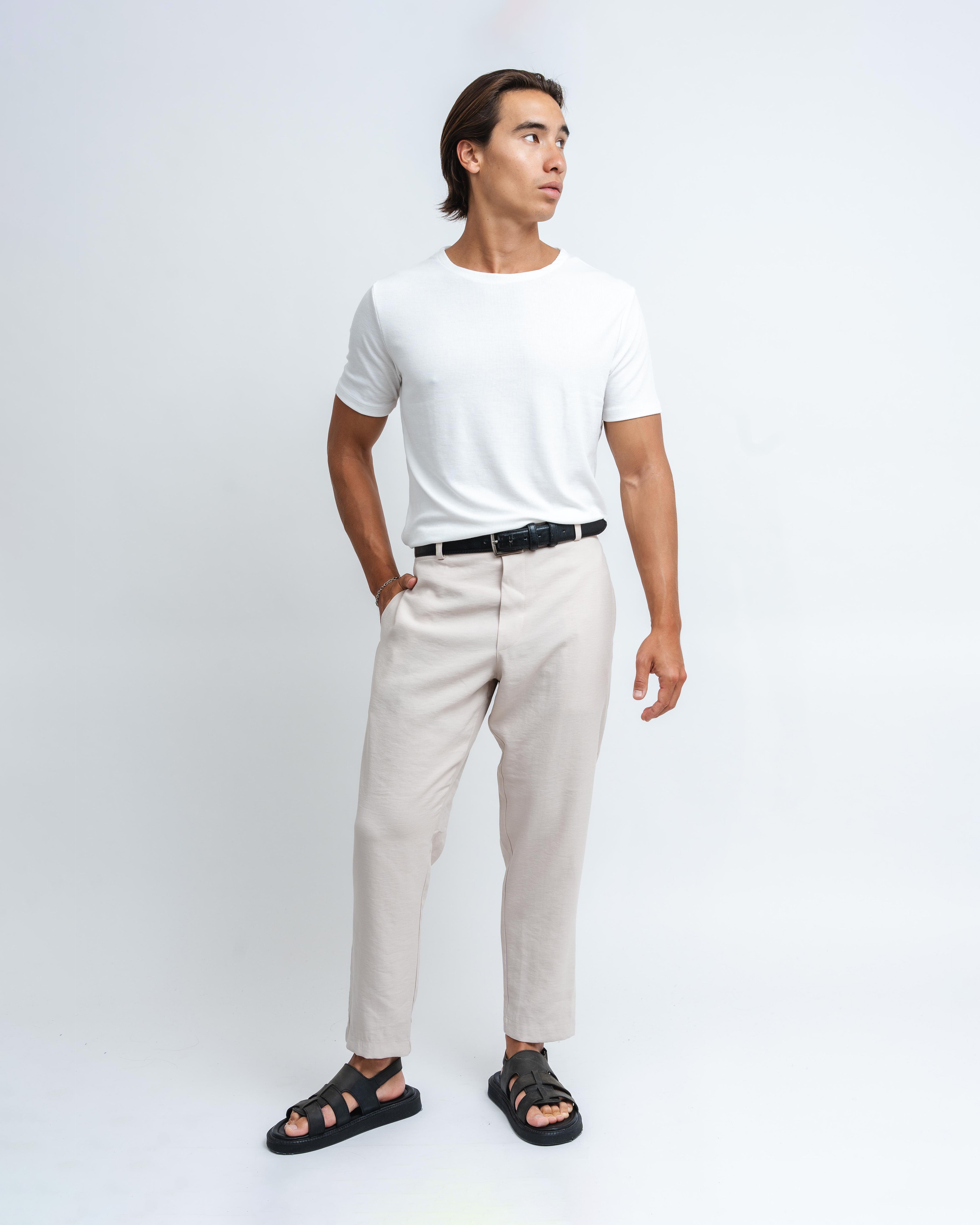 Cream Danver Pants