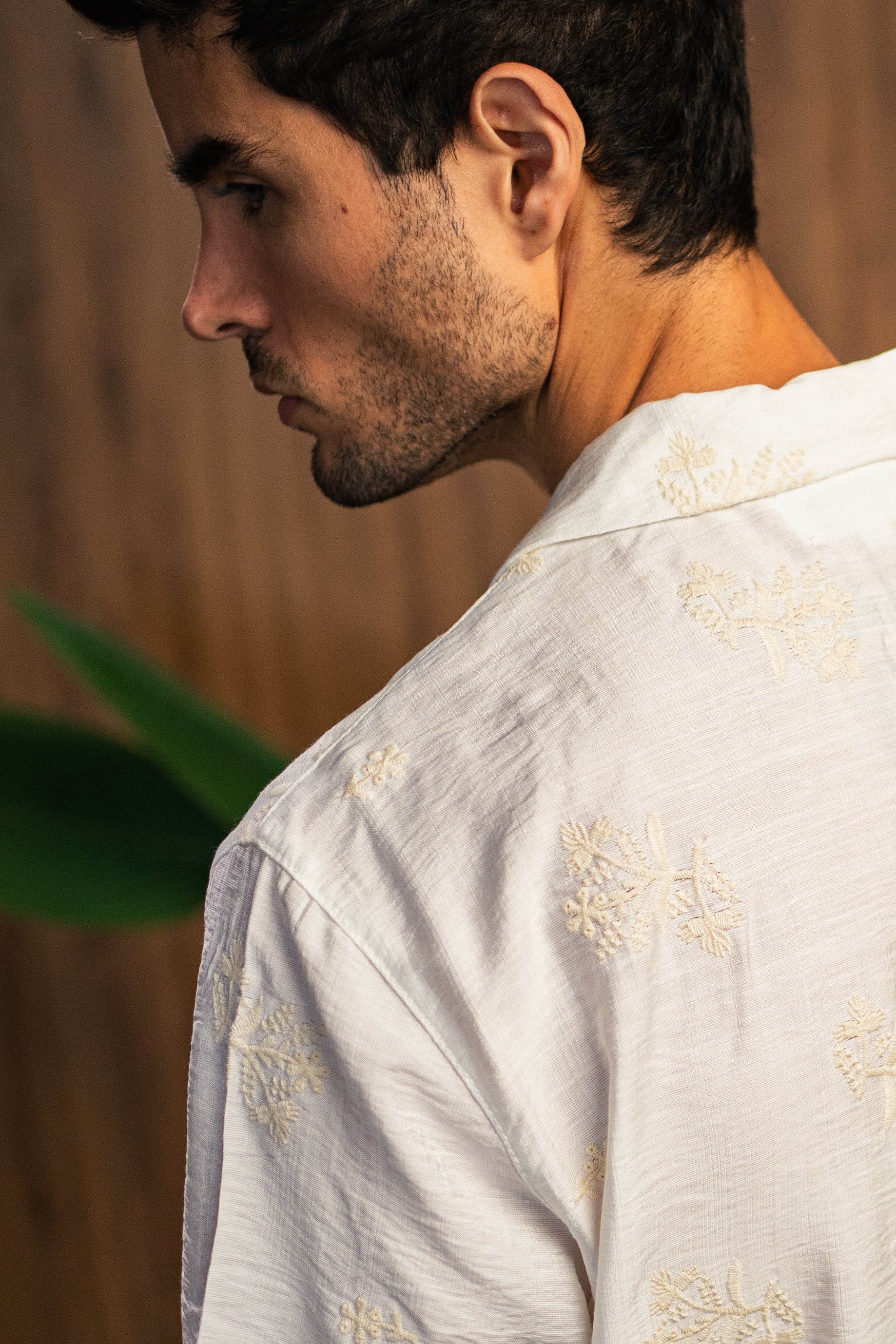 Ivory Stitch Shirt