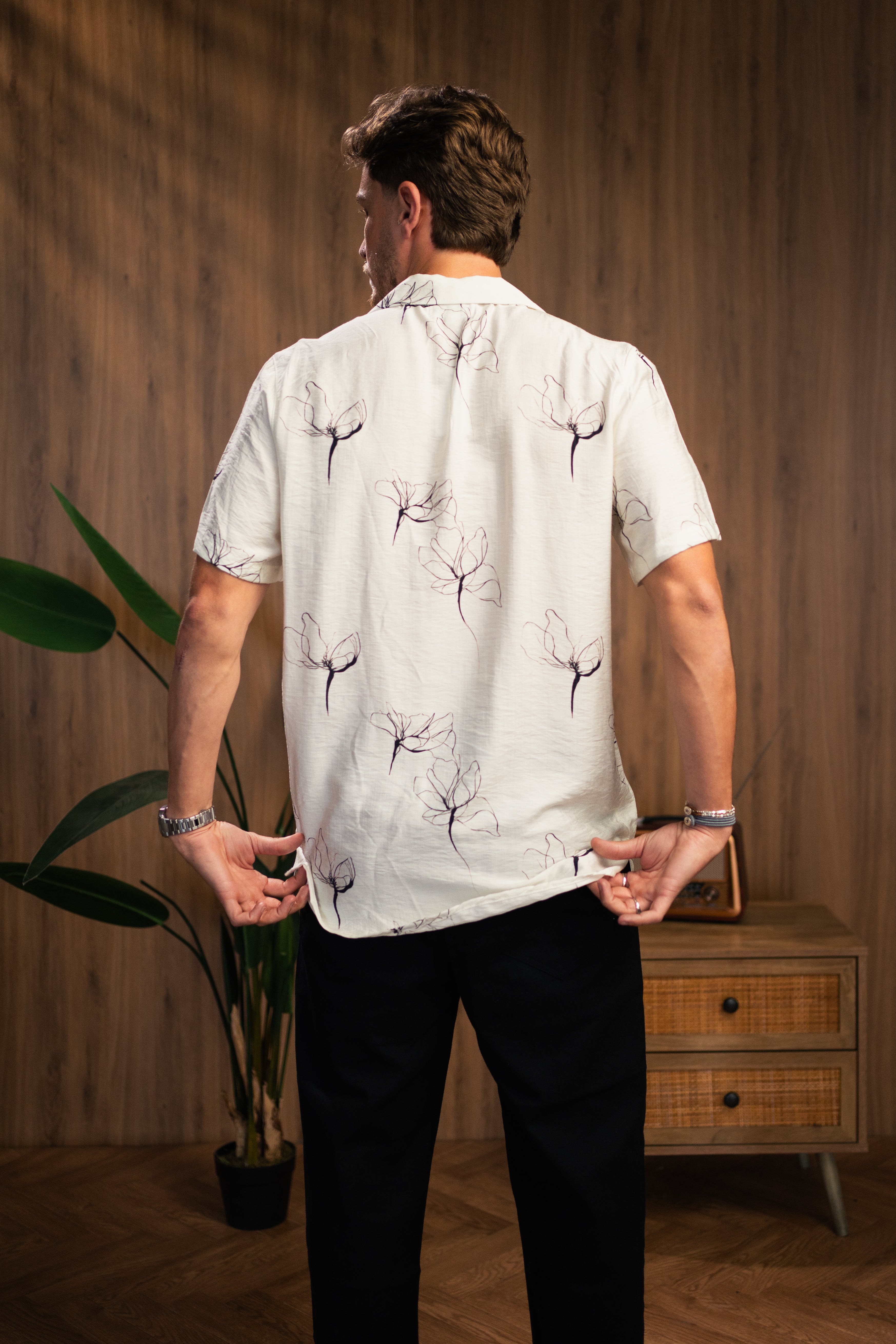 Sketch Flowers Shirt