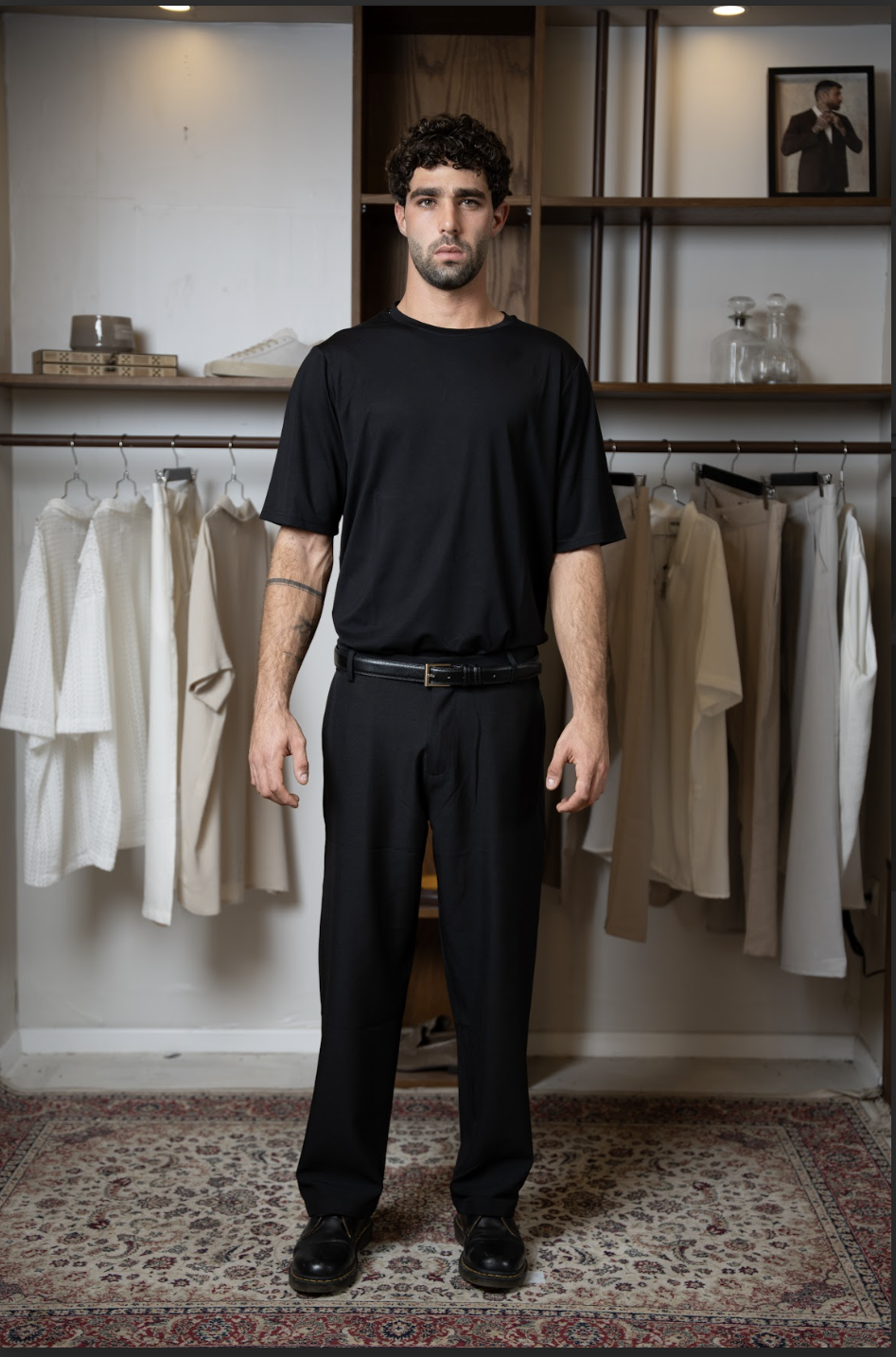 Black Texas Pants