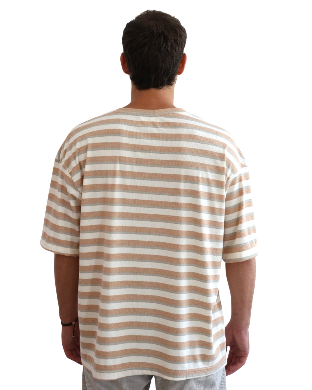Yellow Stripes Oversized  T