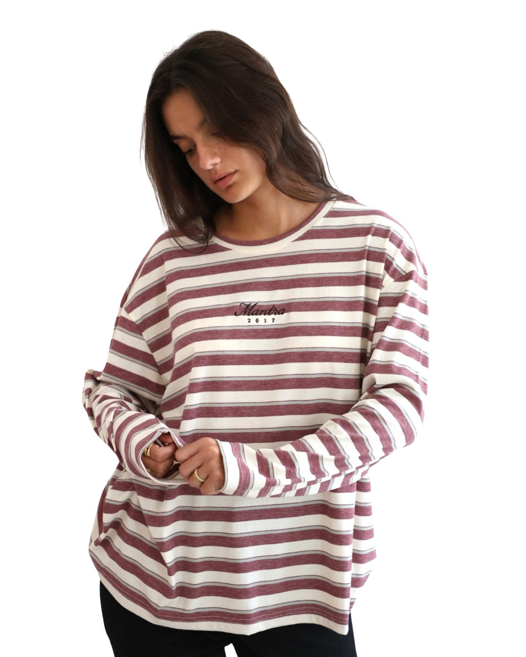 Bordu Long Sleeve Striped T