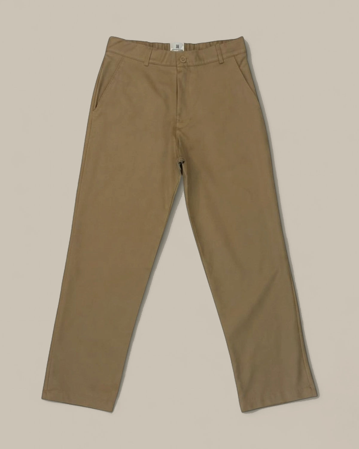 Camel Drill Straight Fit Pants