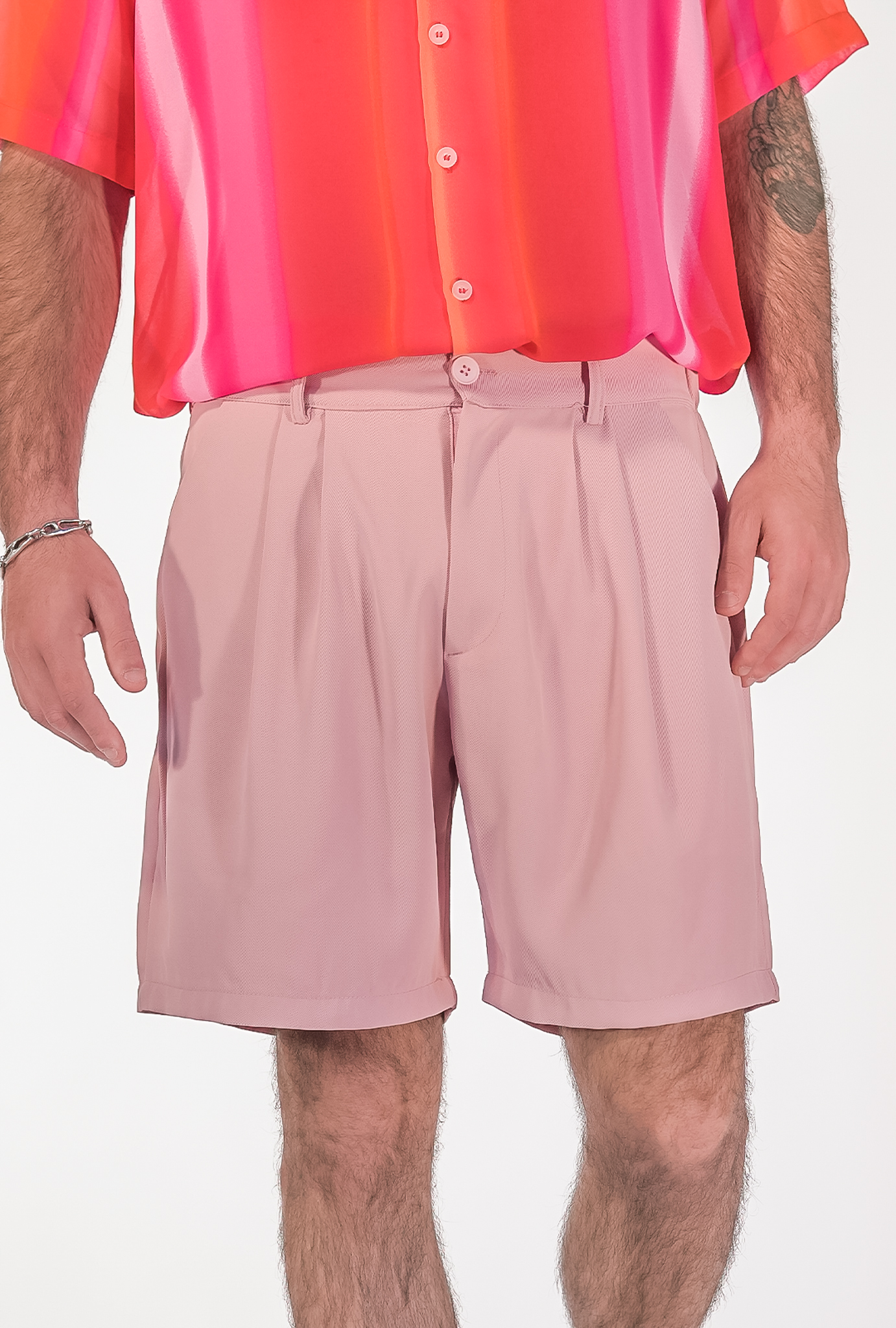 מכנס אנג'ל קצר ורוד