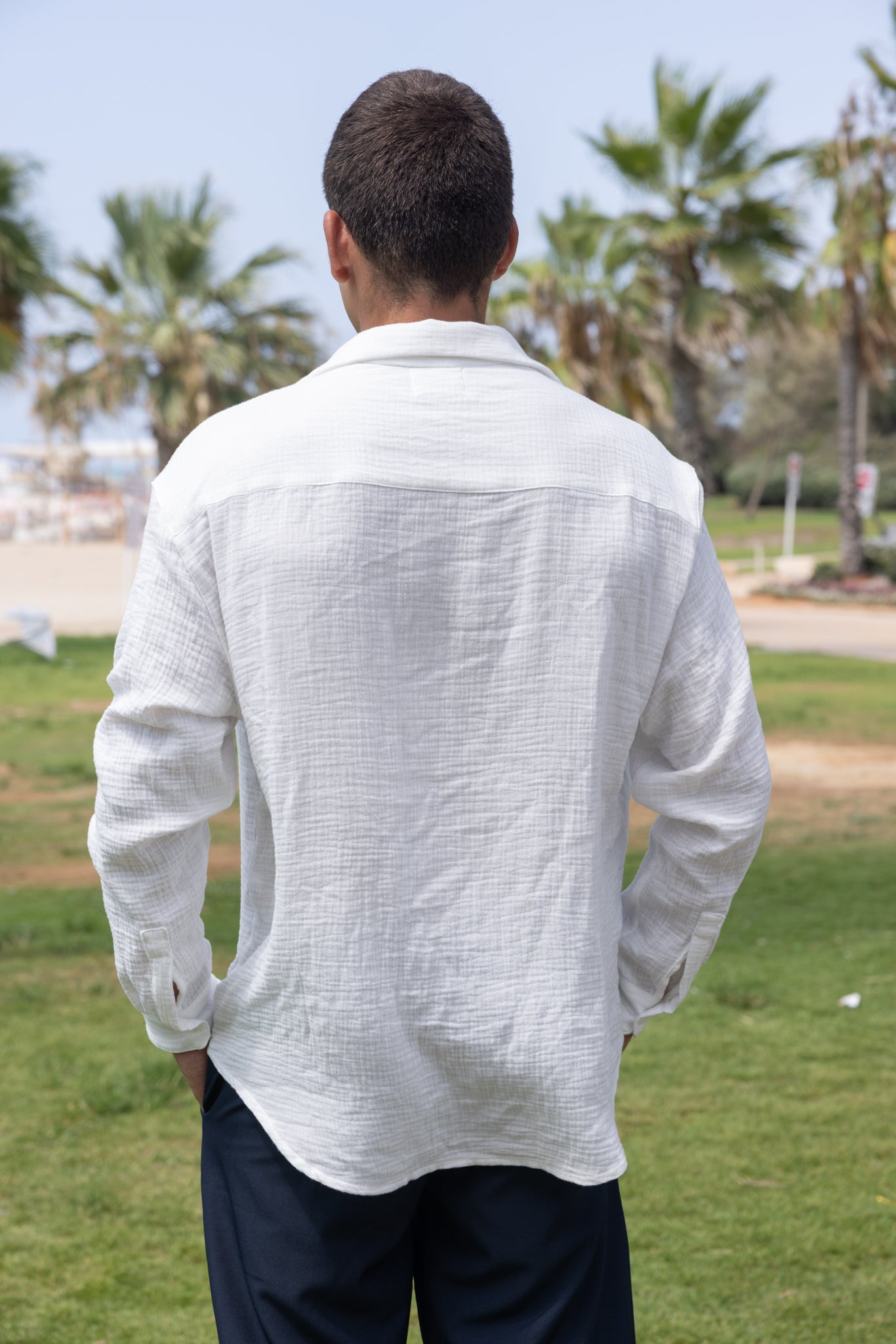 White Capri Shirt