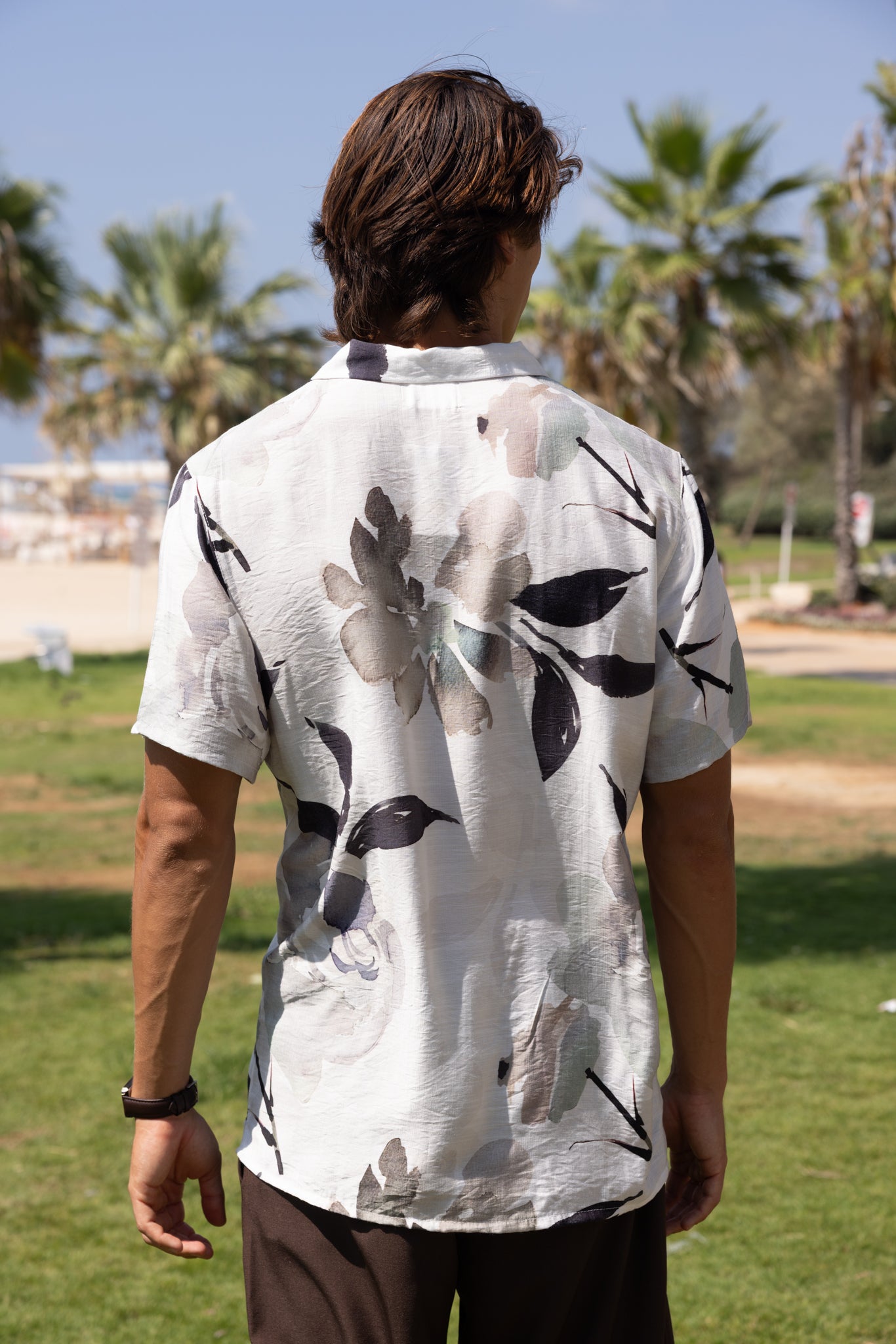 Printed Ink Floral Shirt