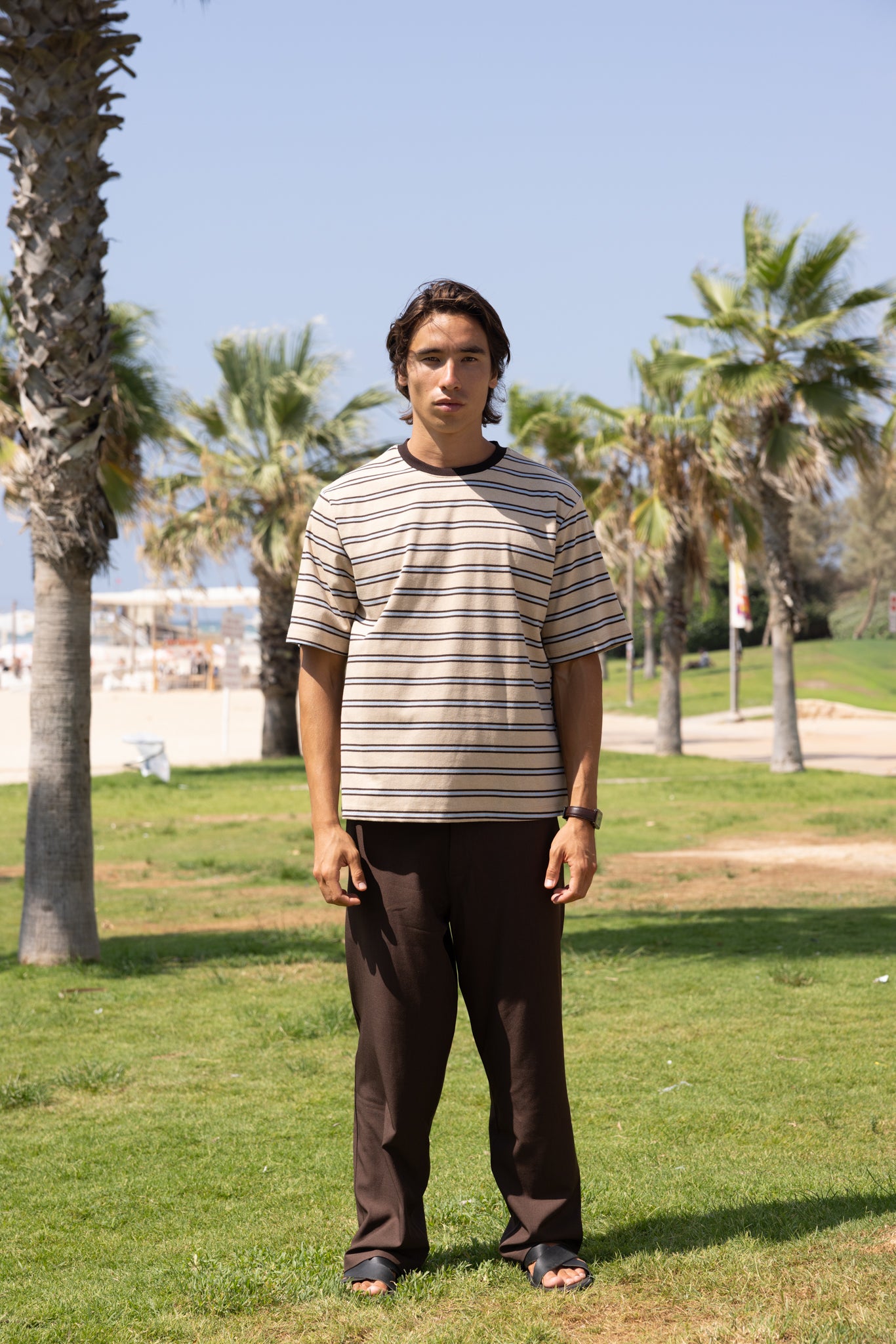 Oversize Striped t Shirt