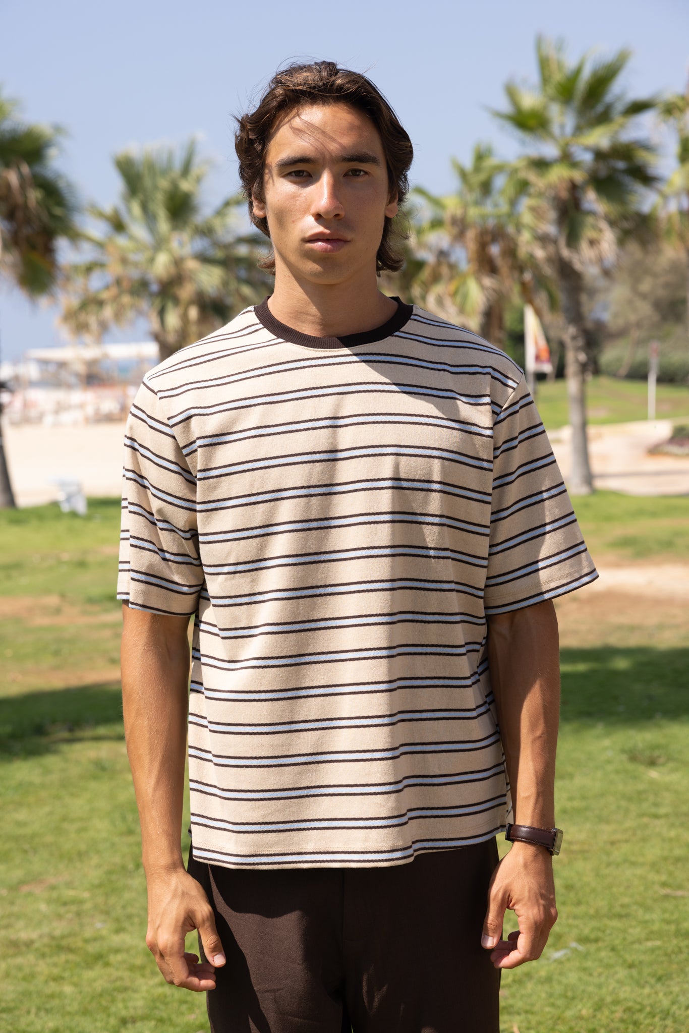 Oversize Striped t Shirt