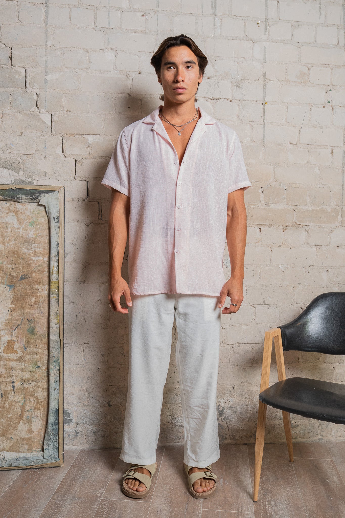 White Loose Fit