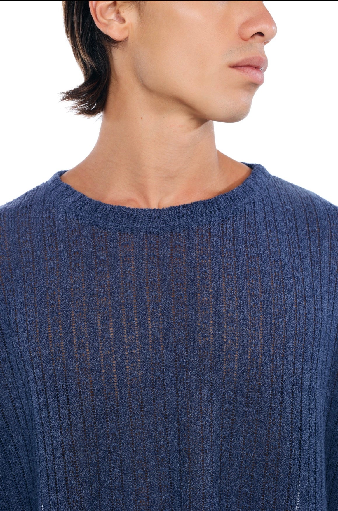 Blue Light Knit Sweater