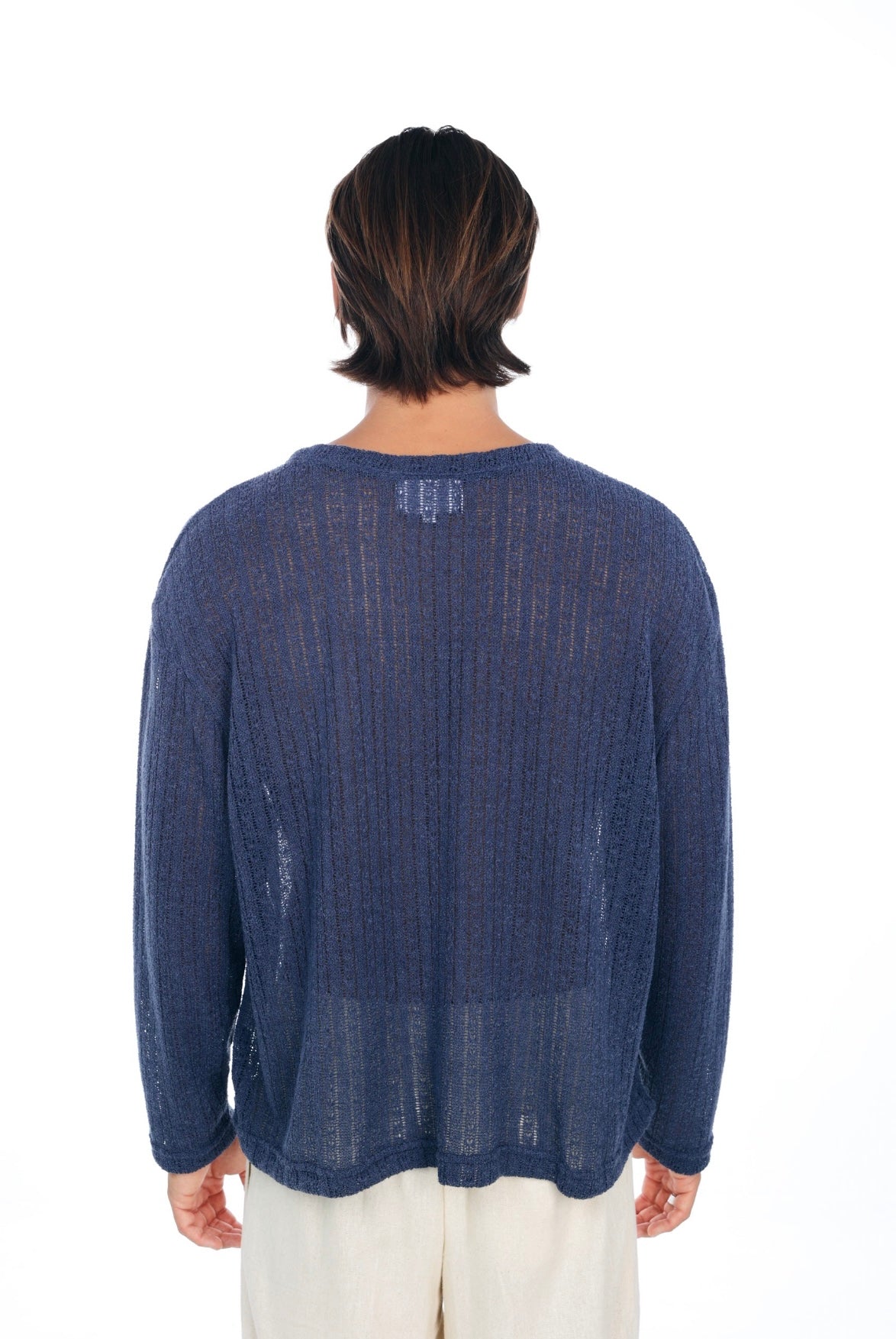 Blue Light Knit Sweater