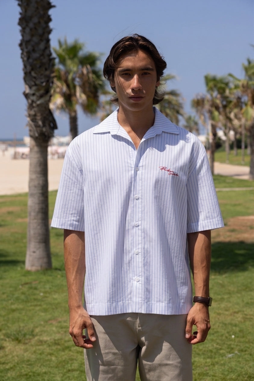 Striped Boxy Shirt