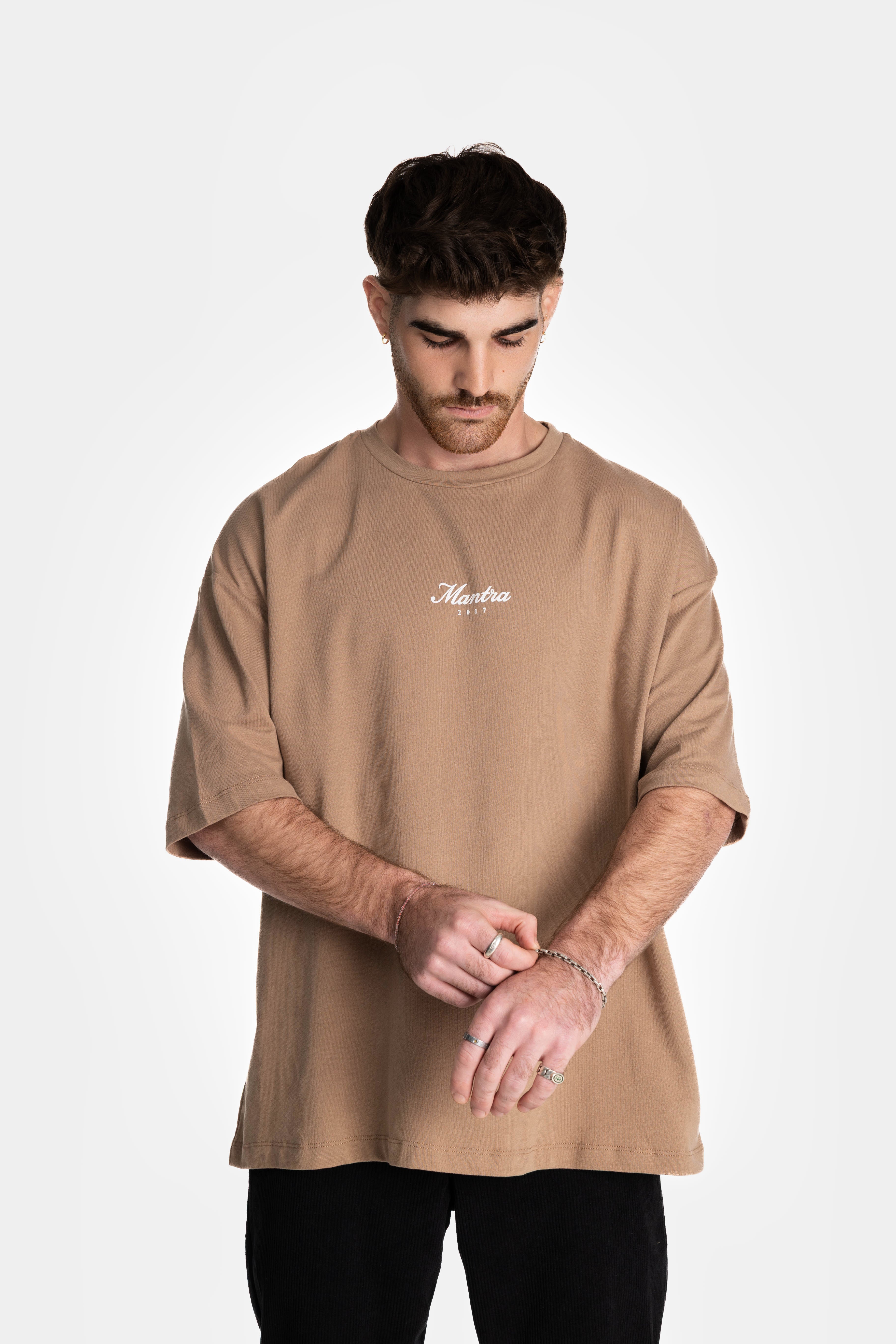 Brown Oversized Sweat  T