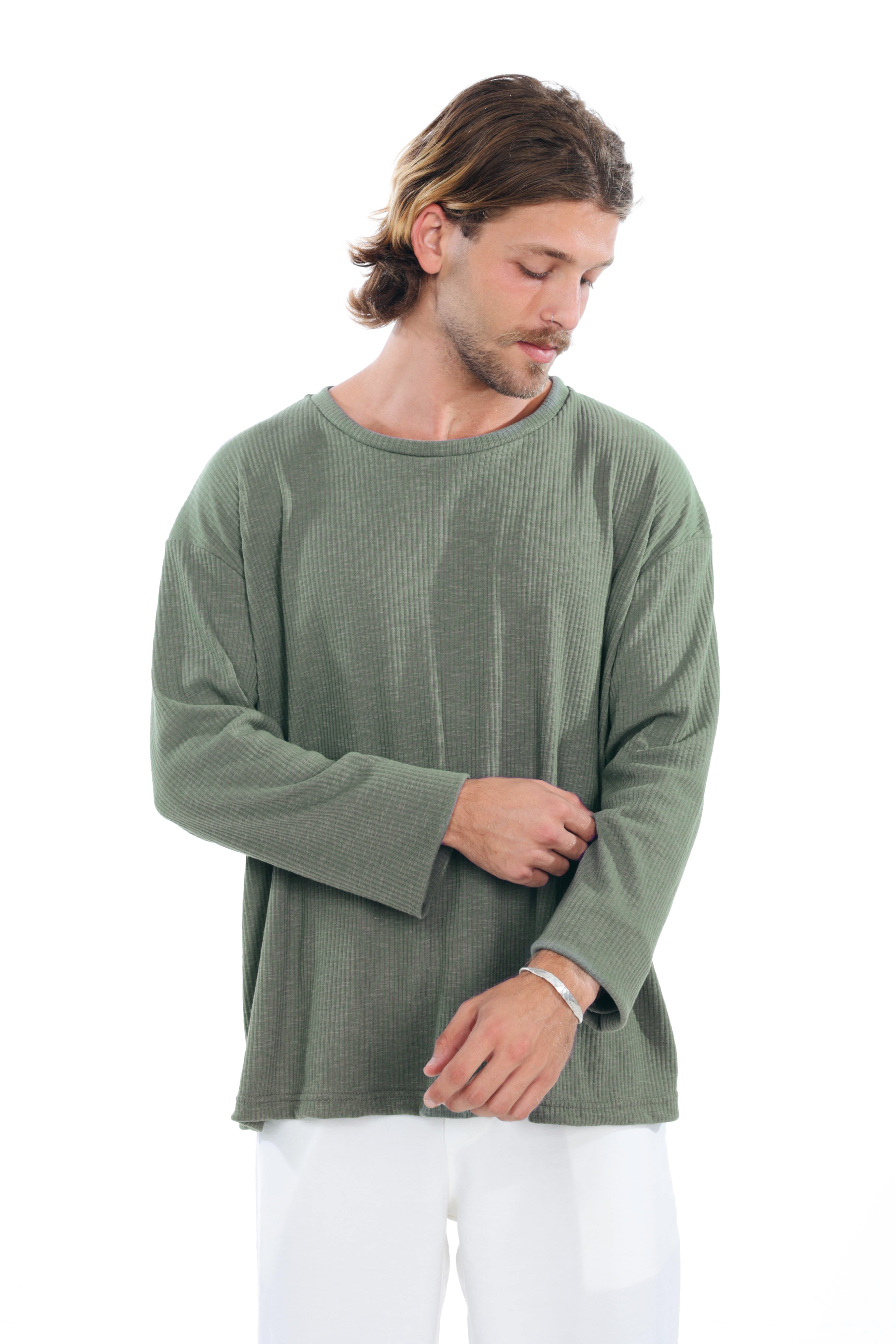 Green Long Sleeve Autumn T