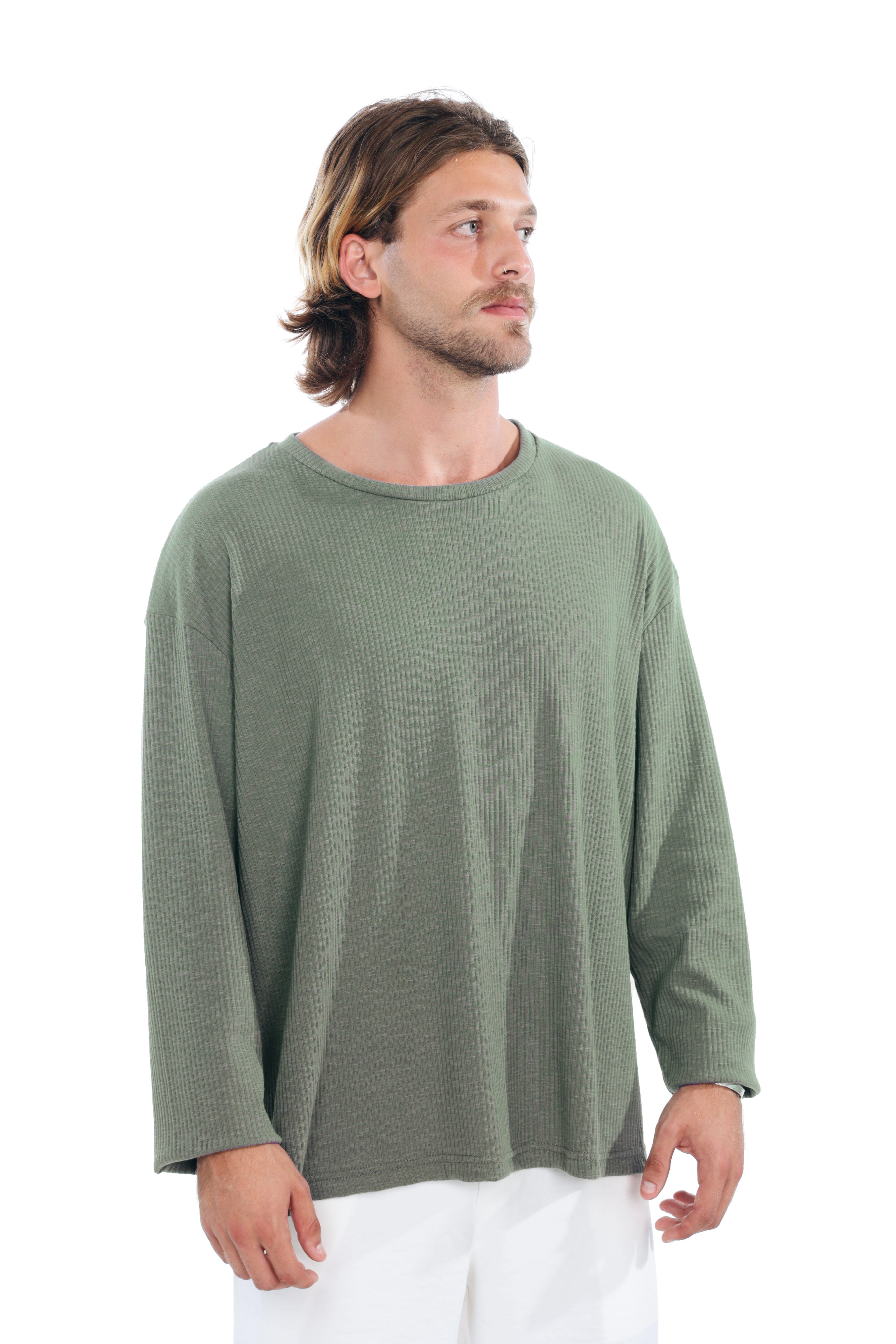 Green Long Sleeve Autumn T