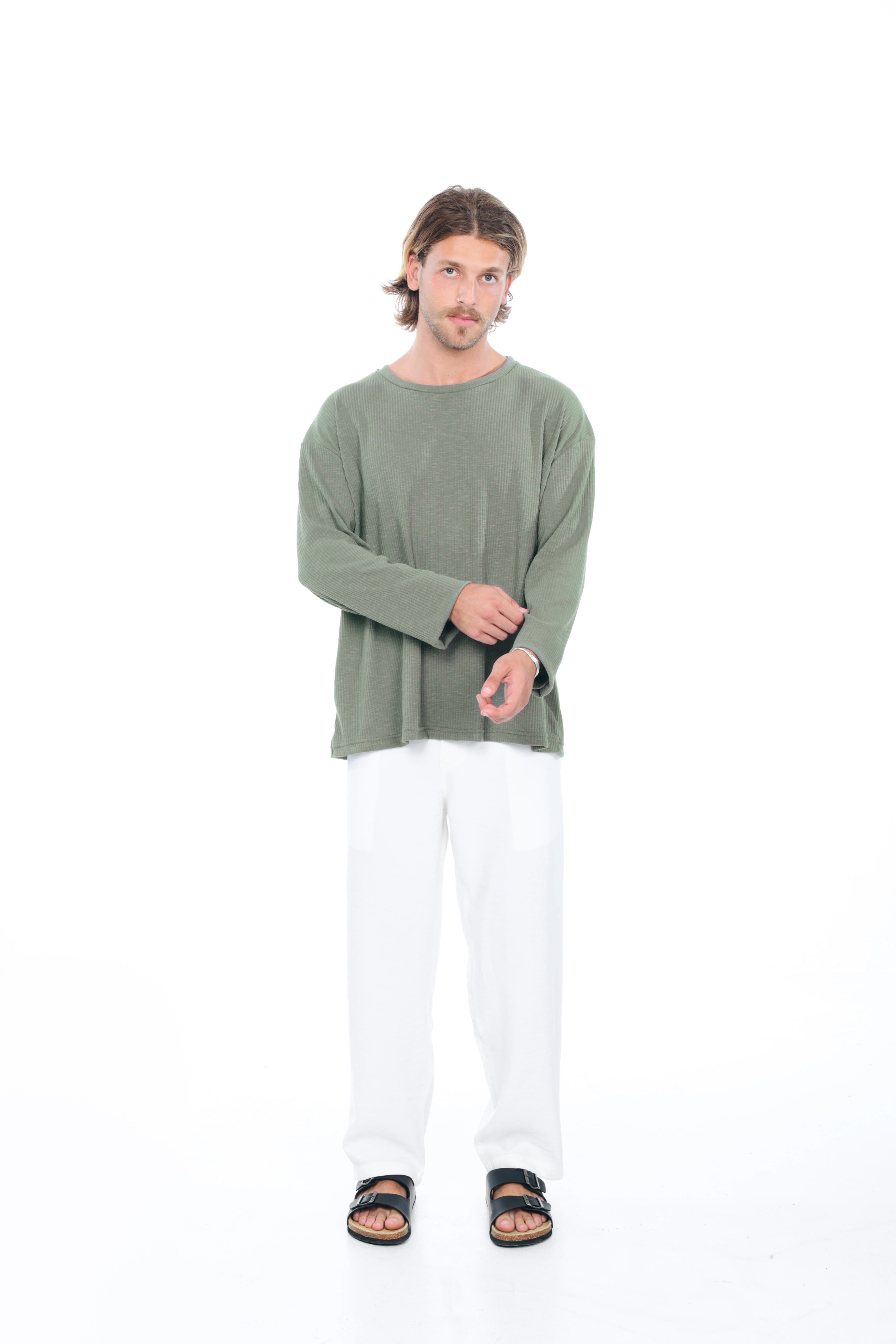 Green Long Sleeve Autumn T