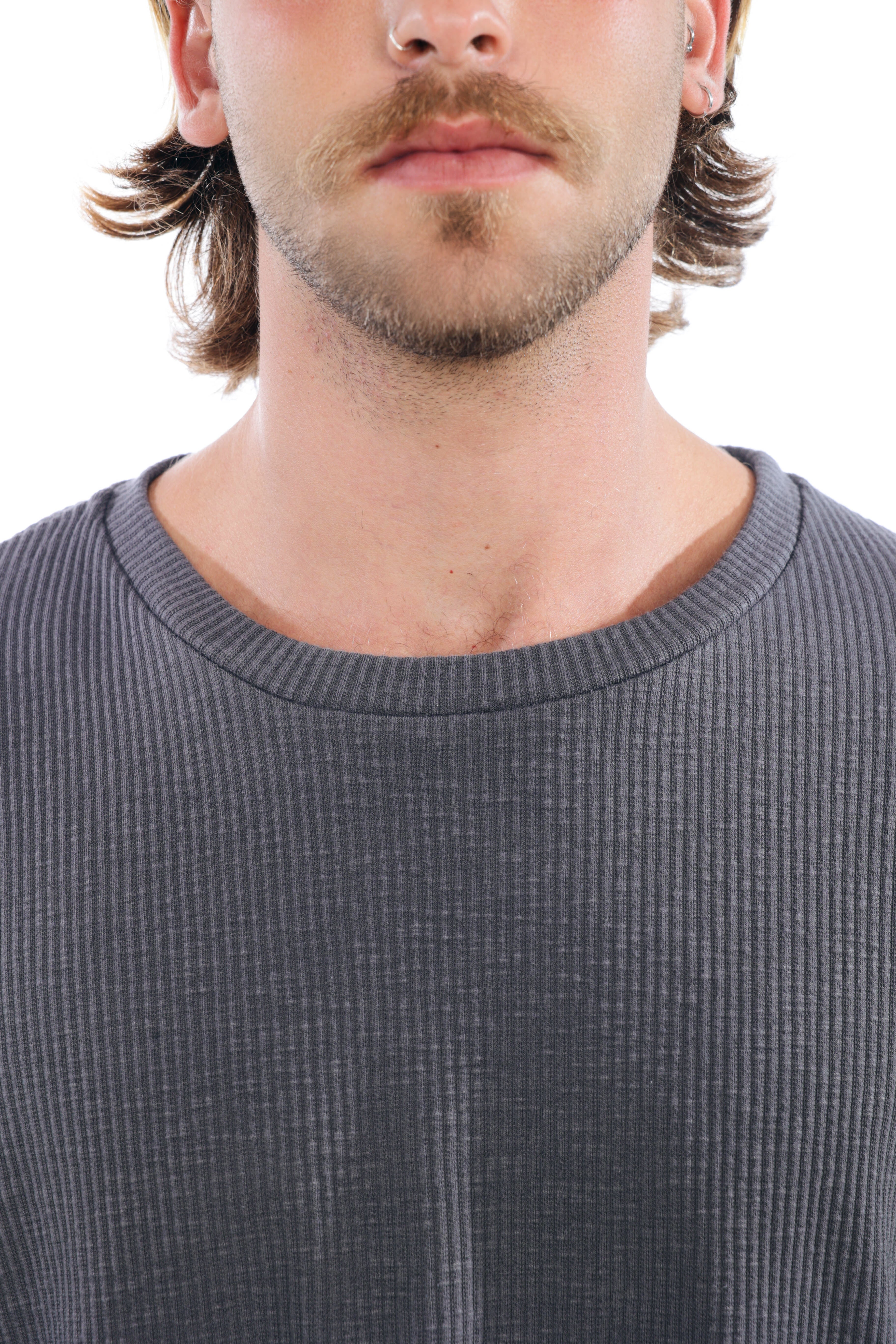 Gray Long Sleeve Autumn T