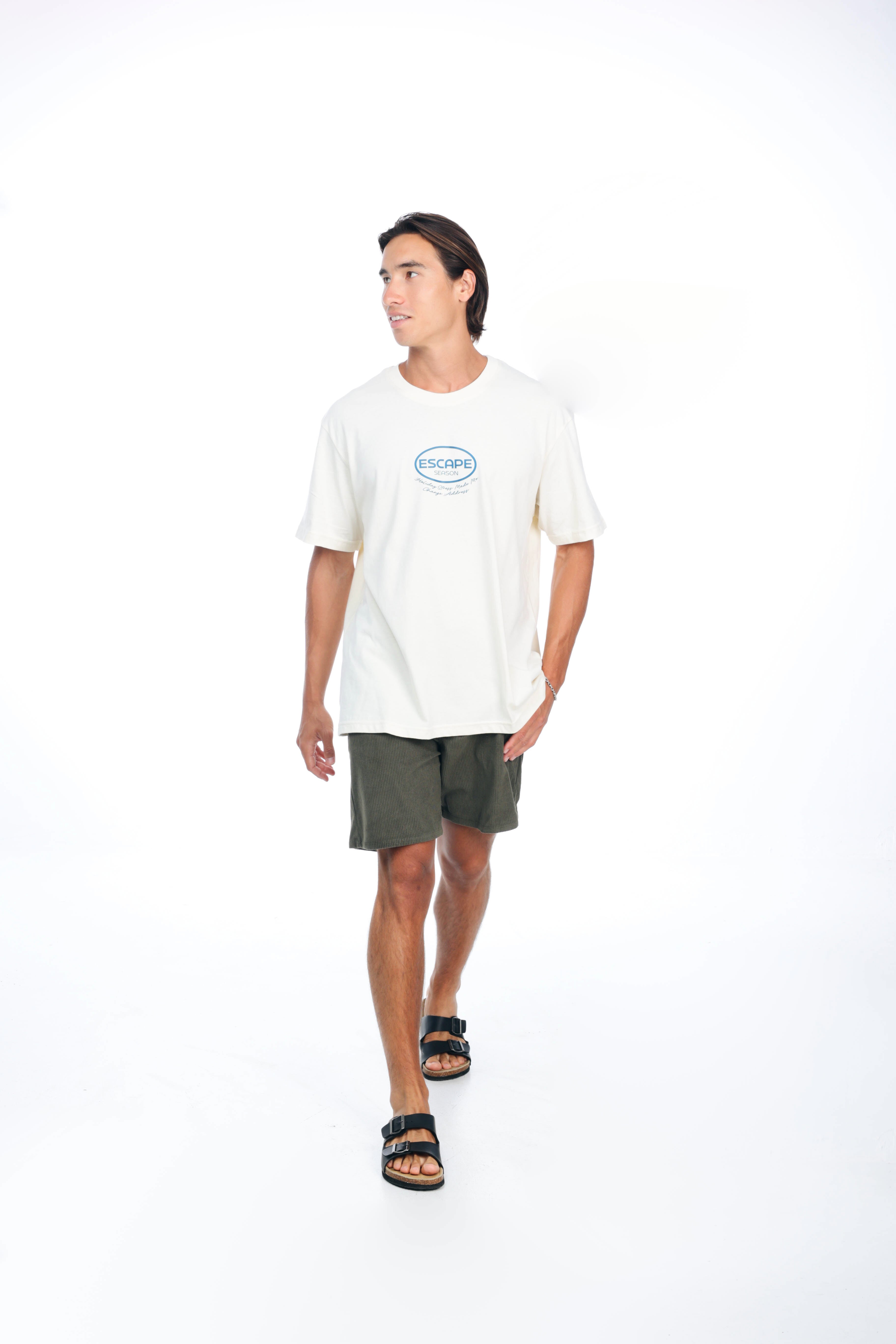 Cream Escape Oversized Shirt