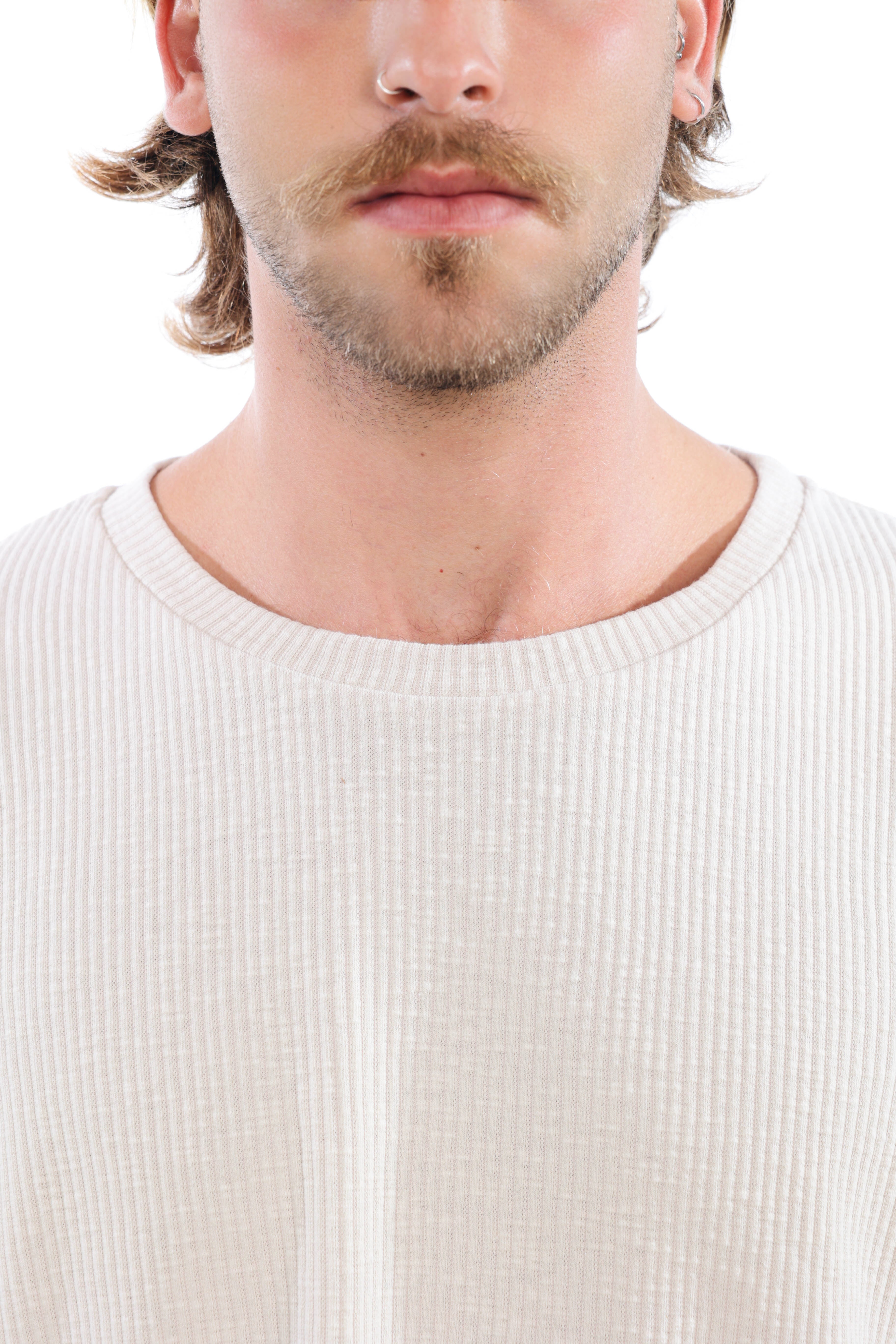Cream Long sleeve Autumn T