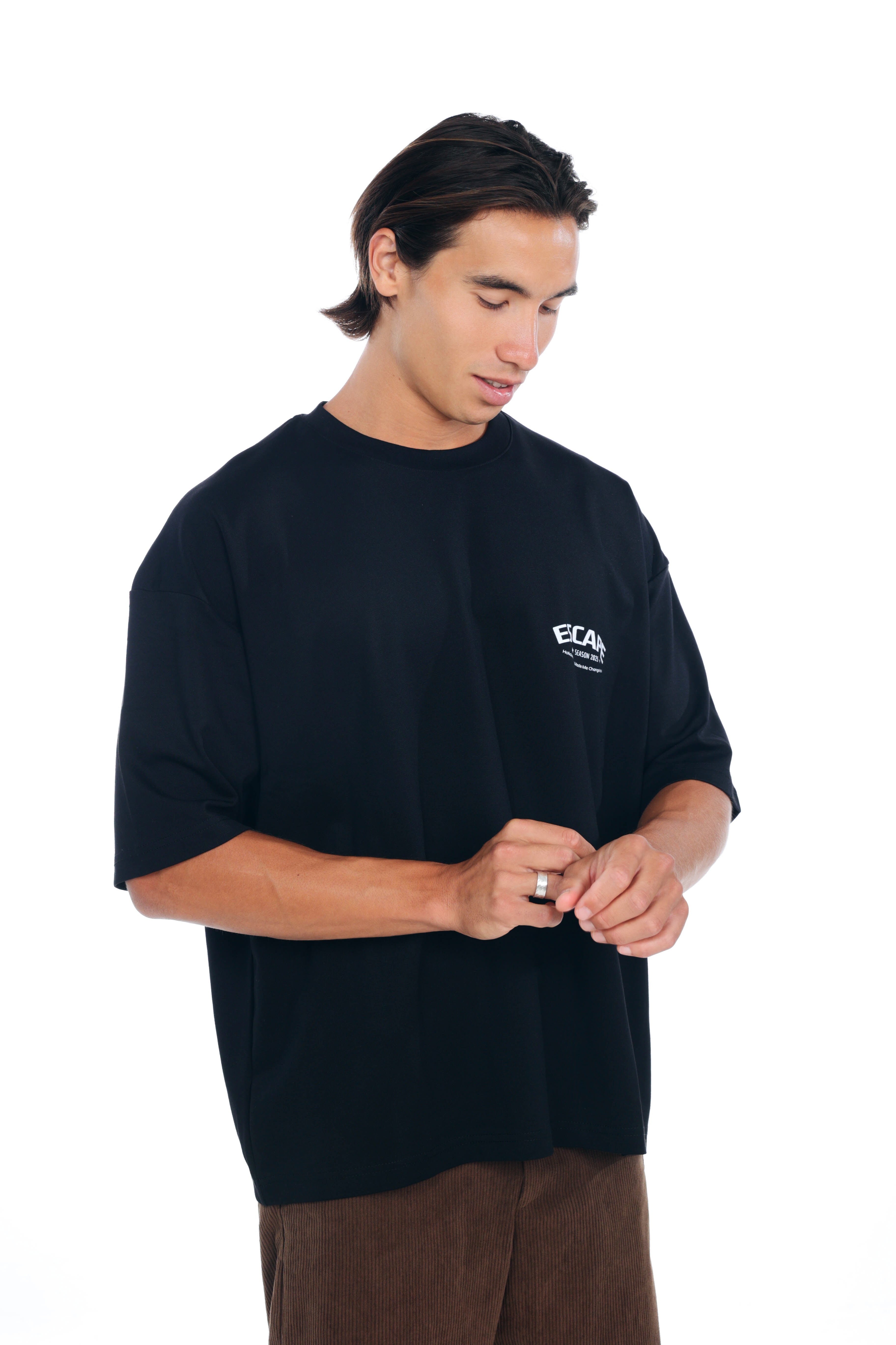 Black Escape Oversized T