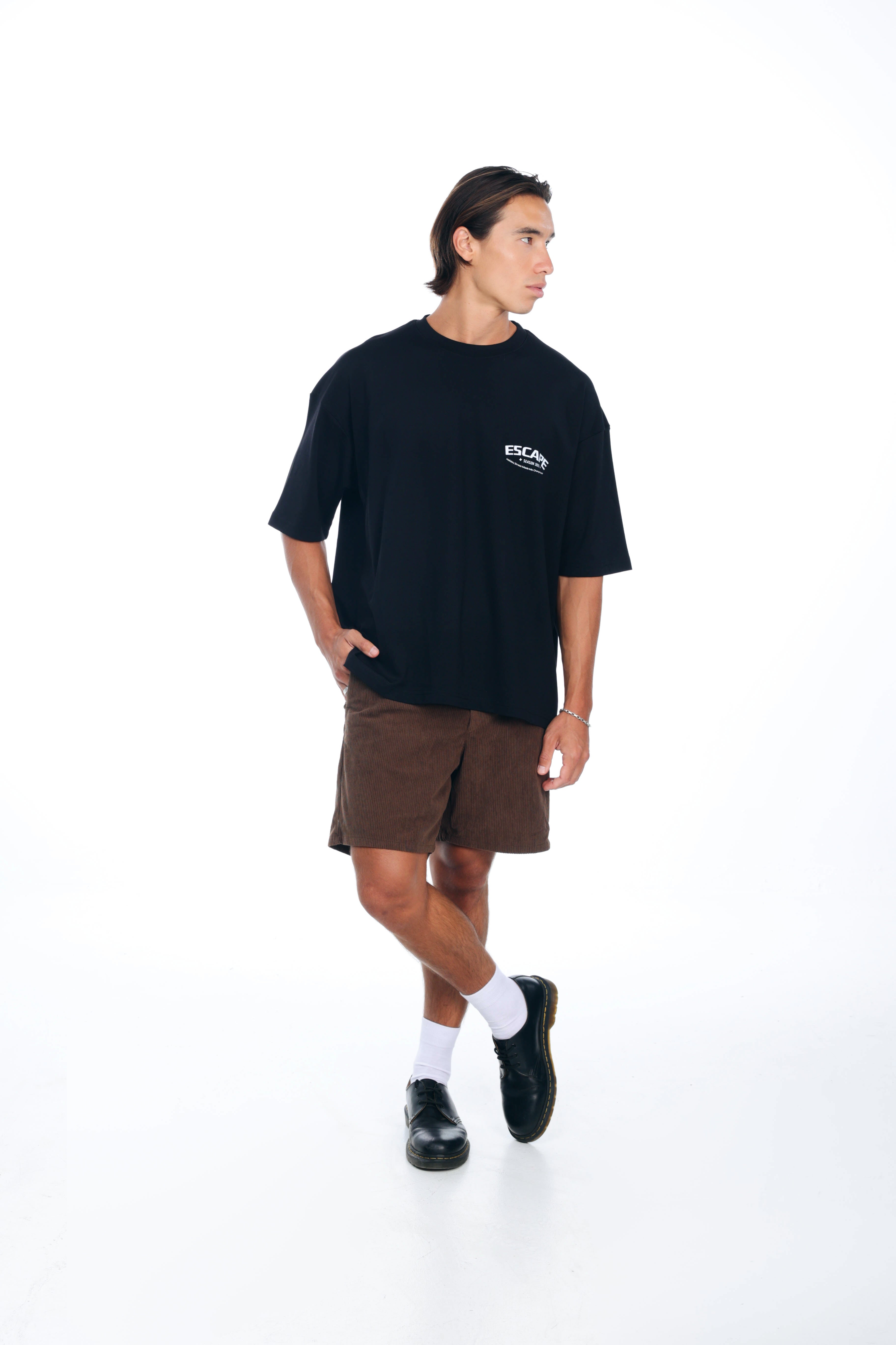Black Escape Oversized T