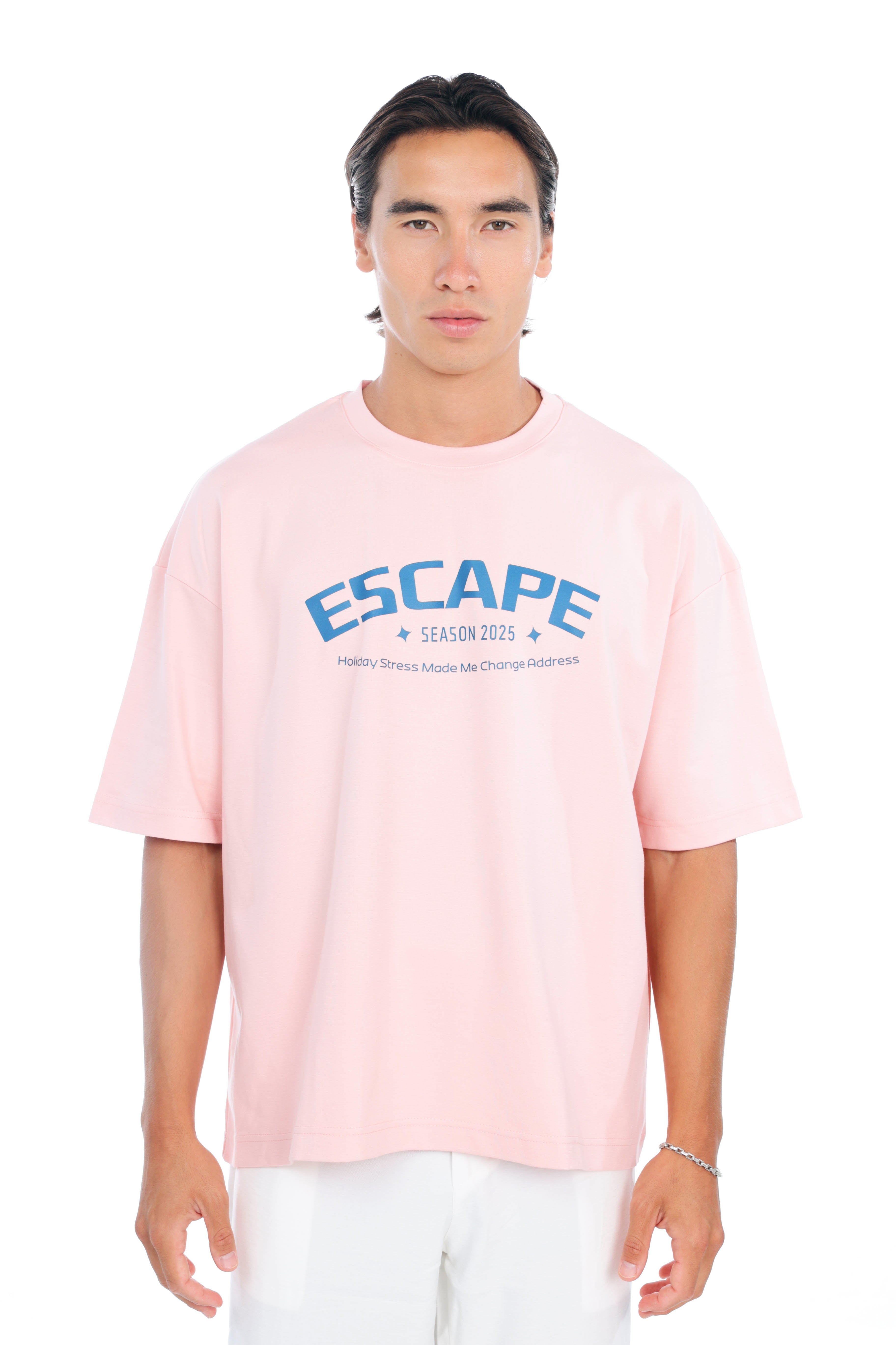 Pink Escape  Oversized T