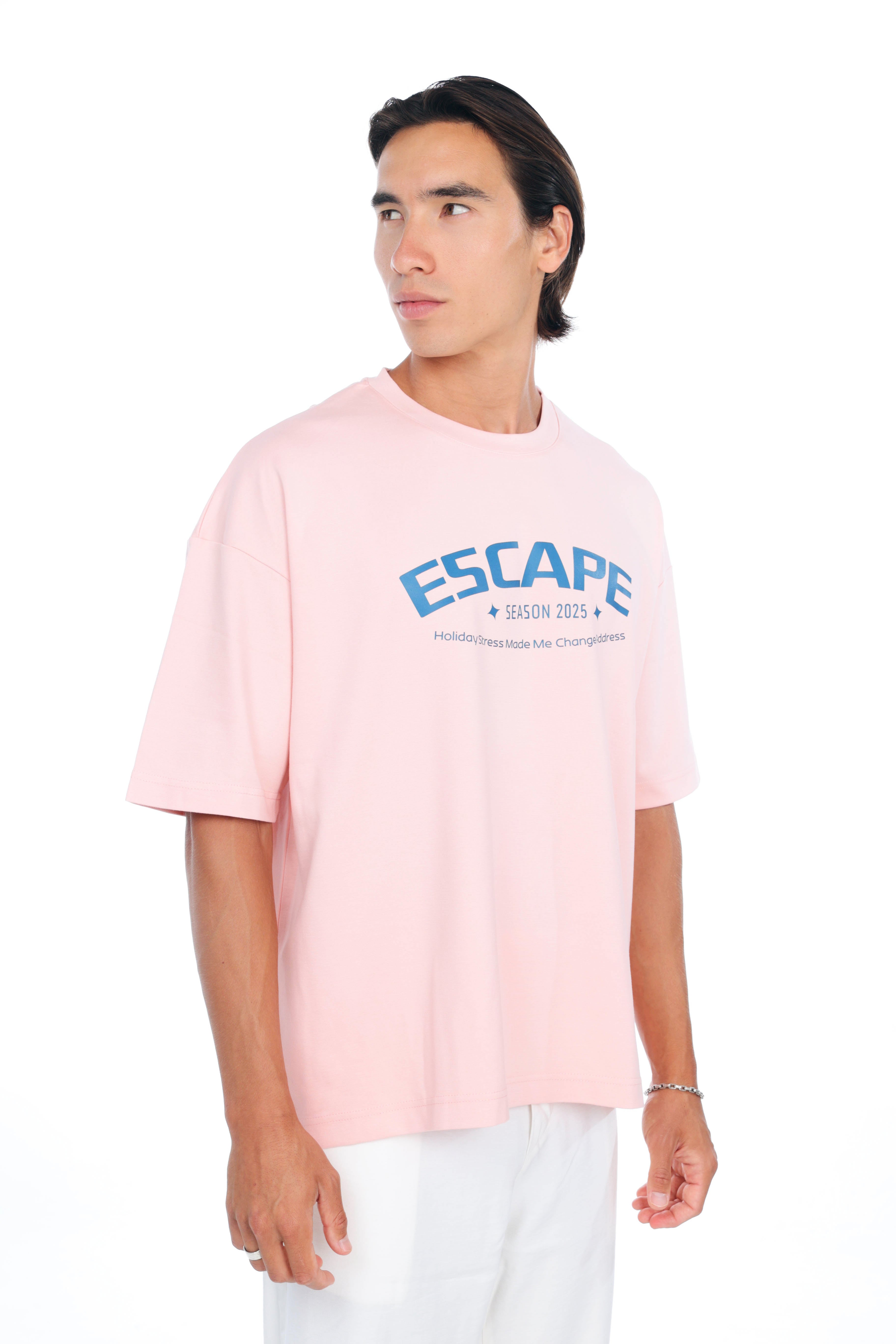 Pink Escape  Oversized T