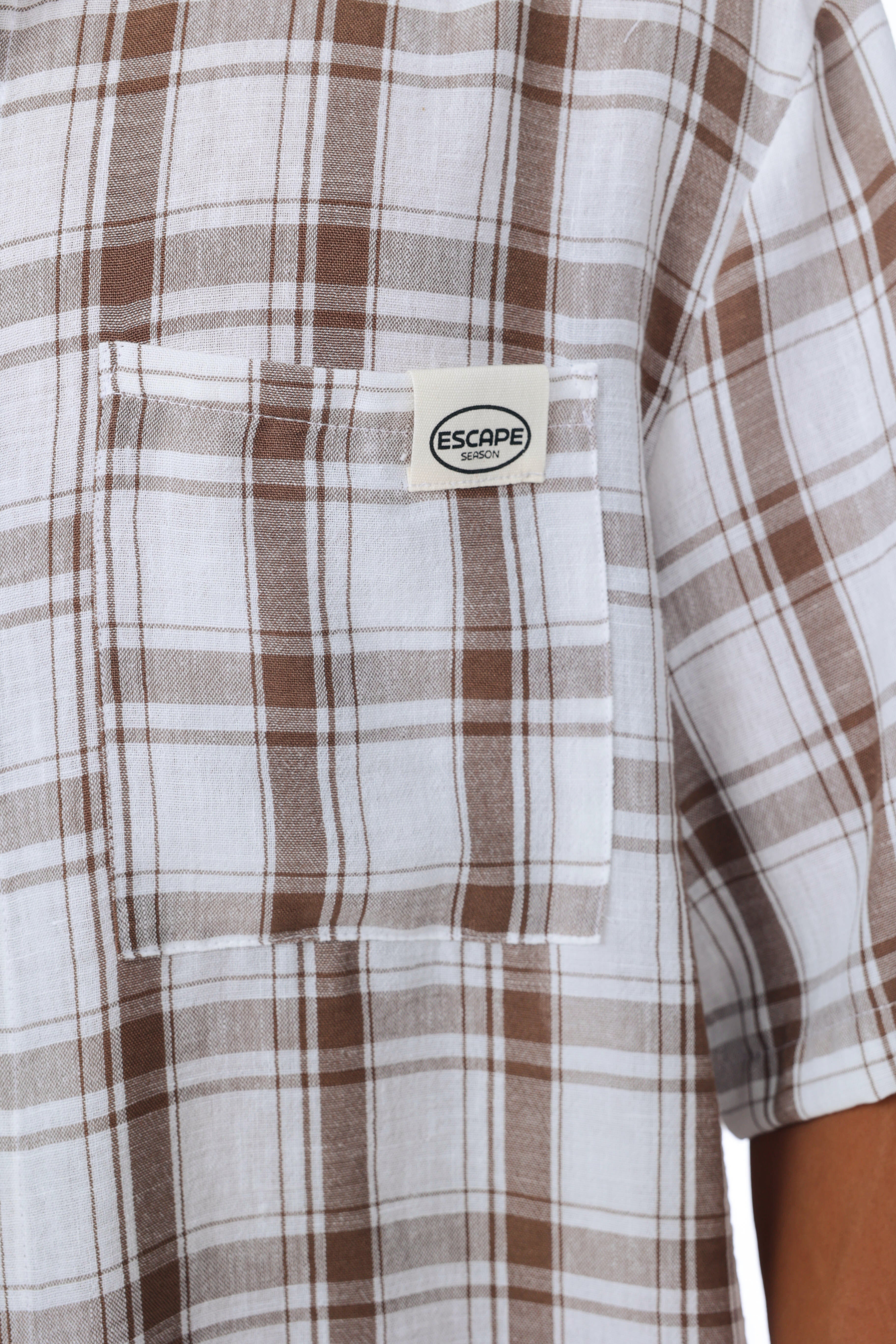 Brown Checks Shirt
