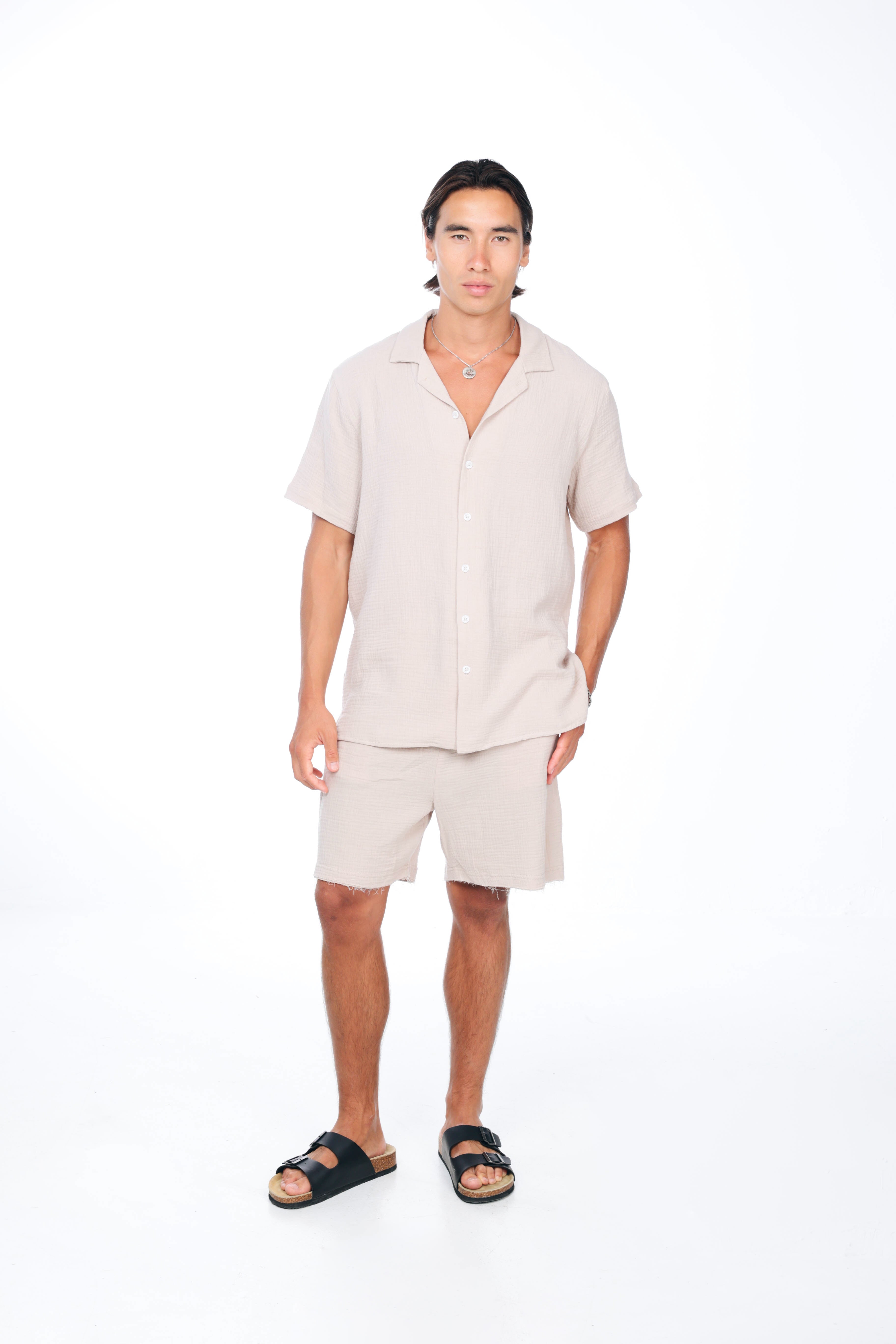 Cream Tetra Shirt