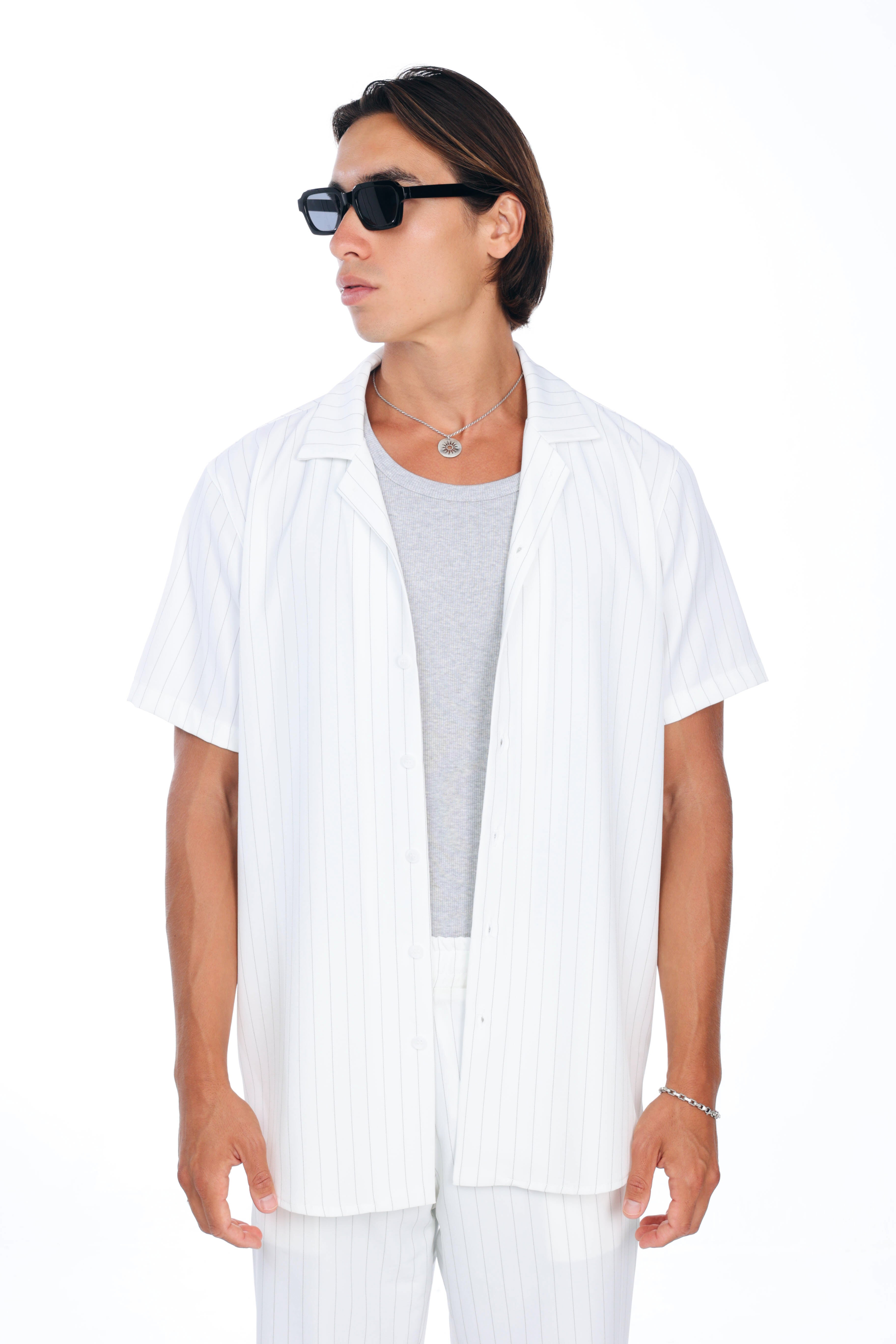 Stripes White Shirt