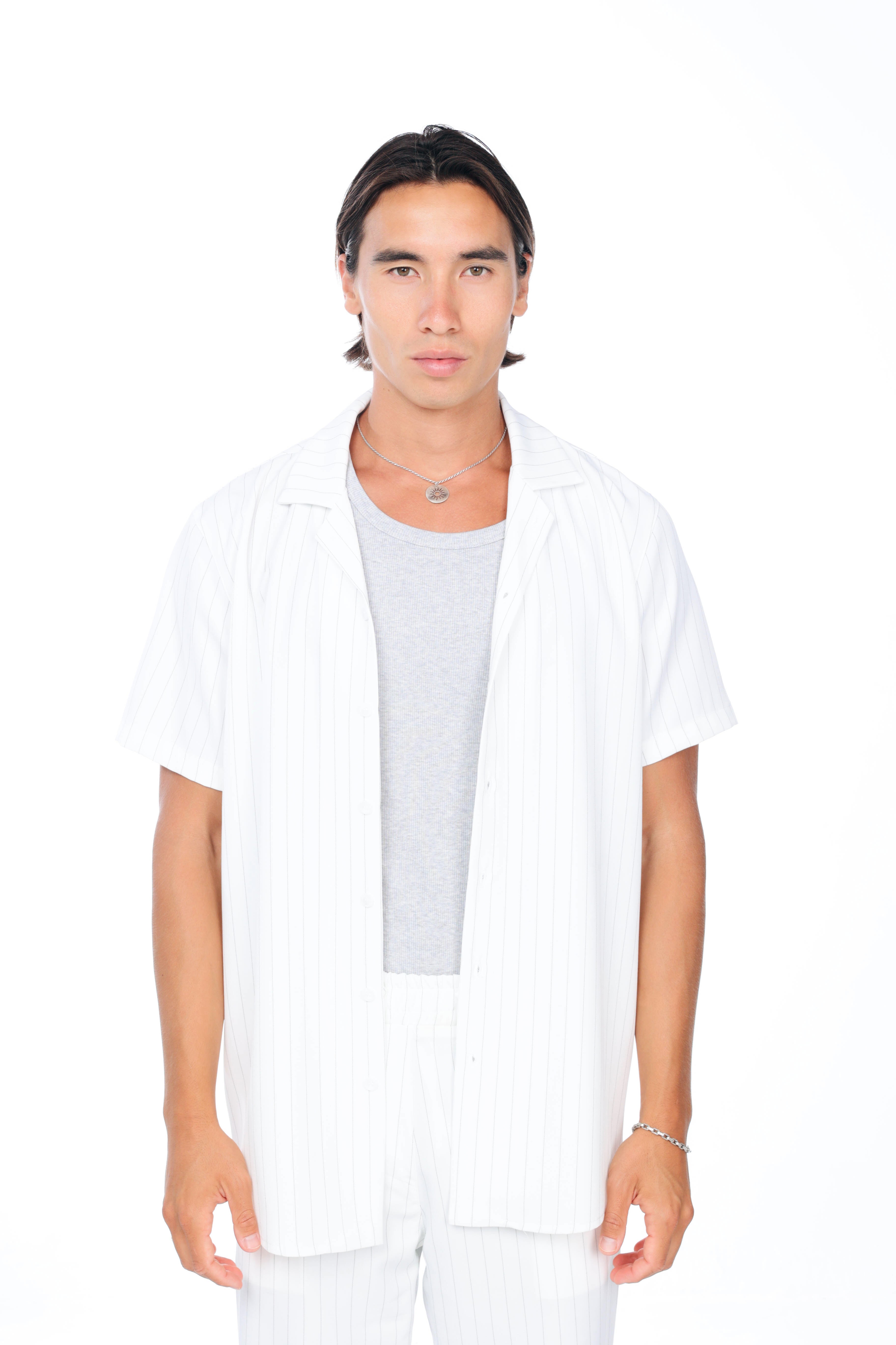 Stripes White Shirt