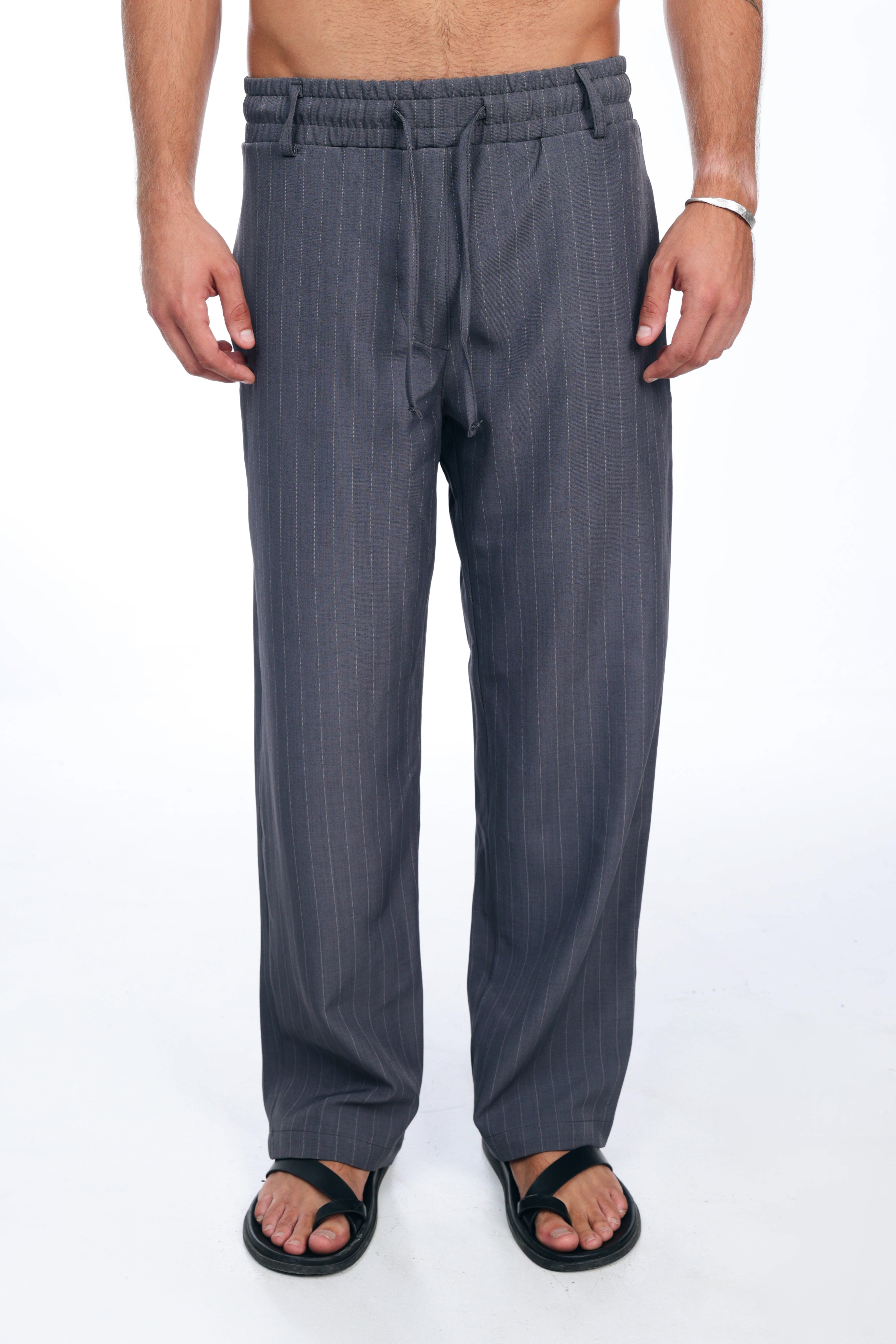 Stripes Gray Pants