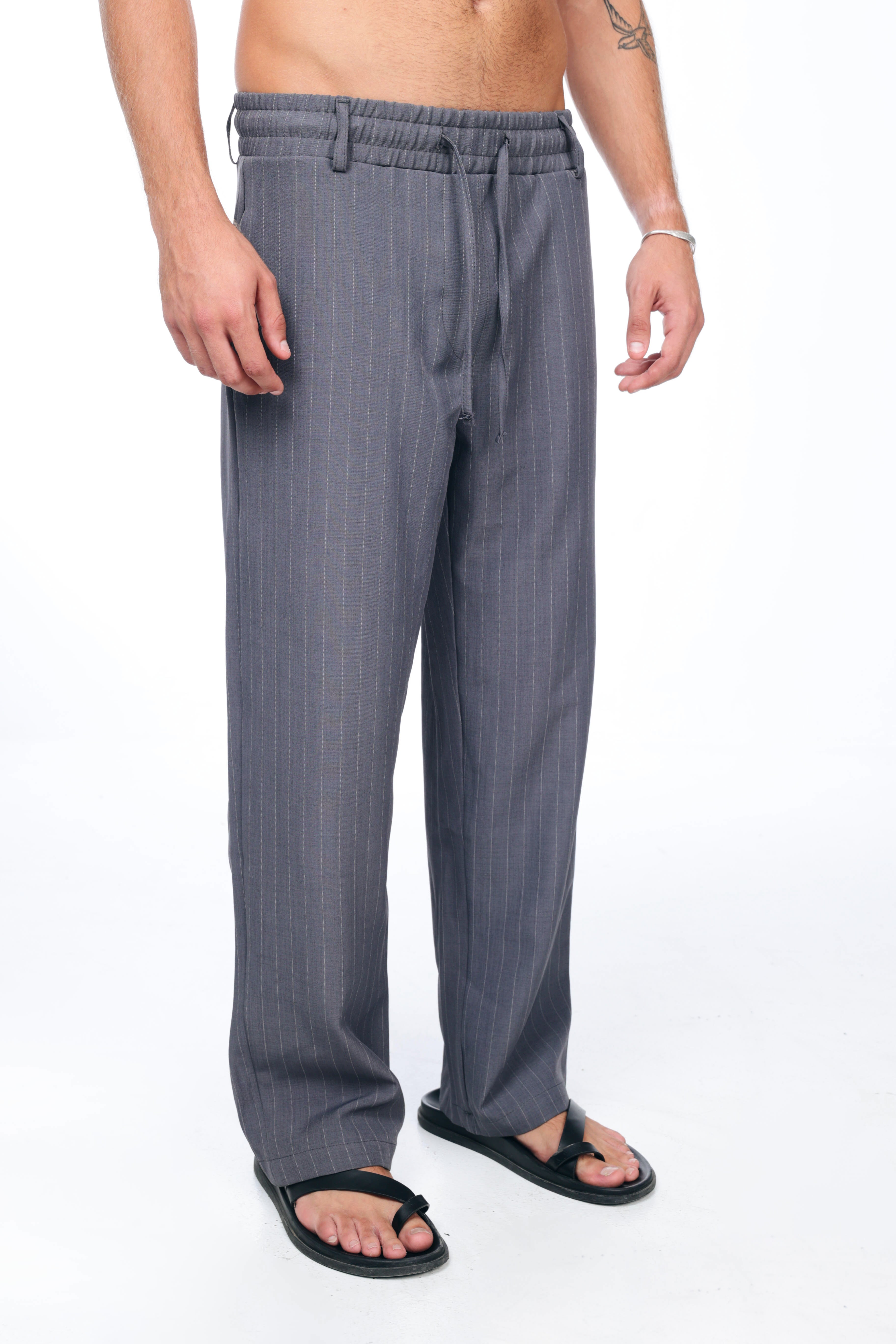 Stripes Gray Pants