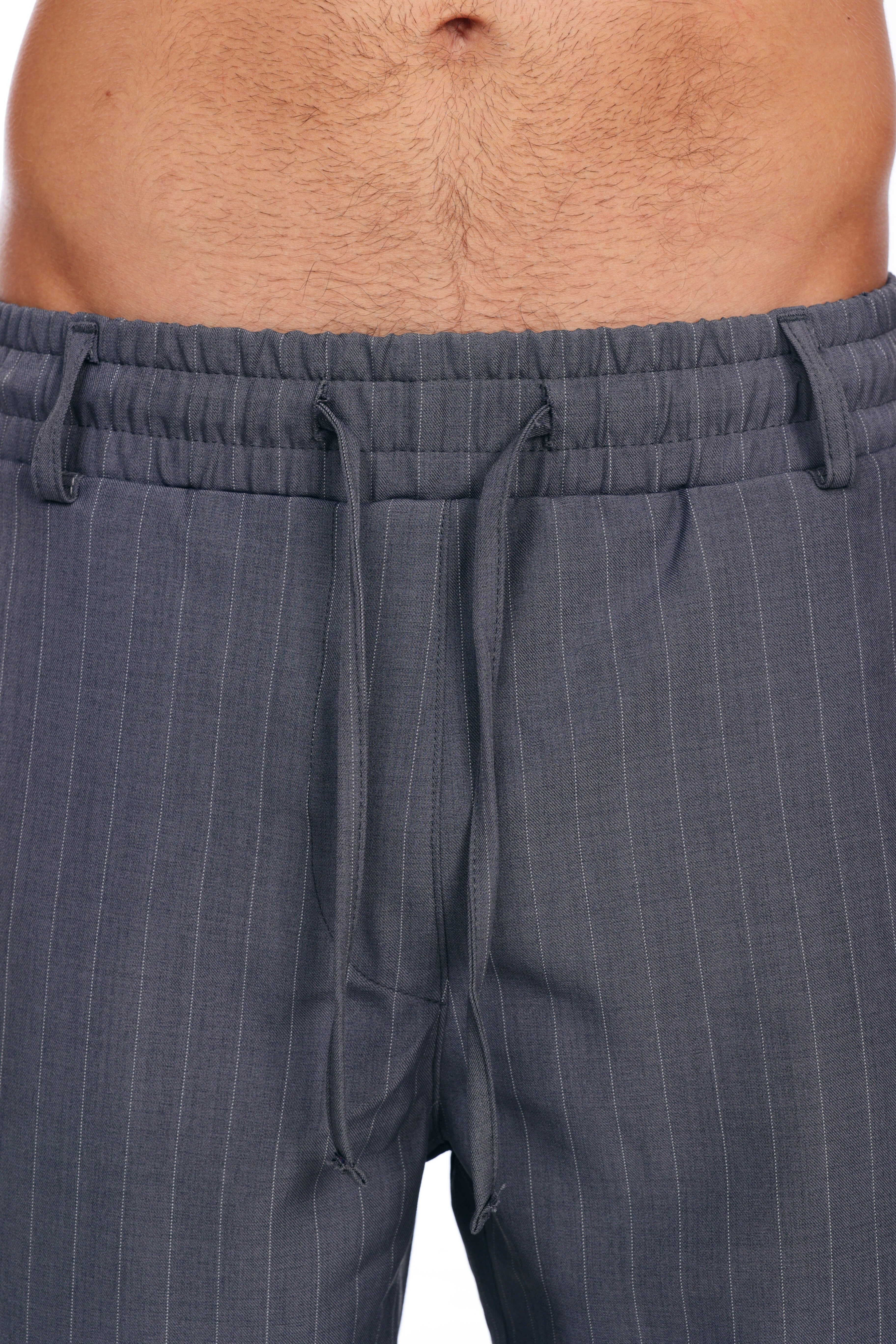 Stripes Gray Pants