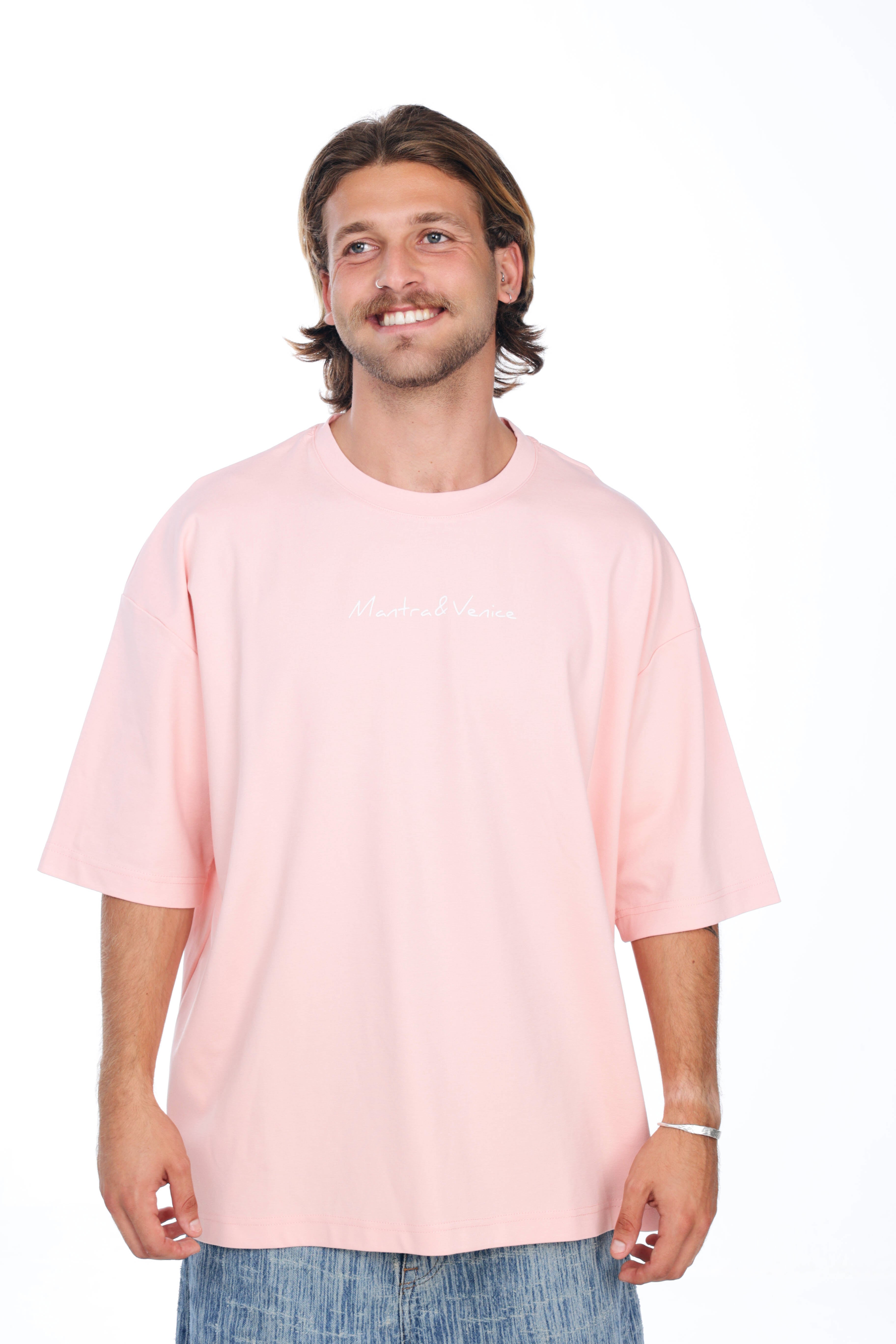 Peach Oversized T