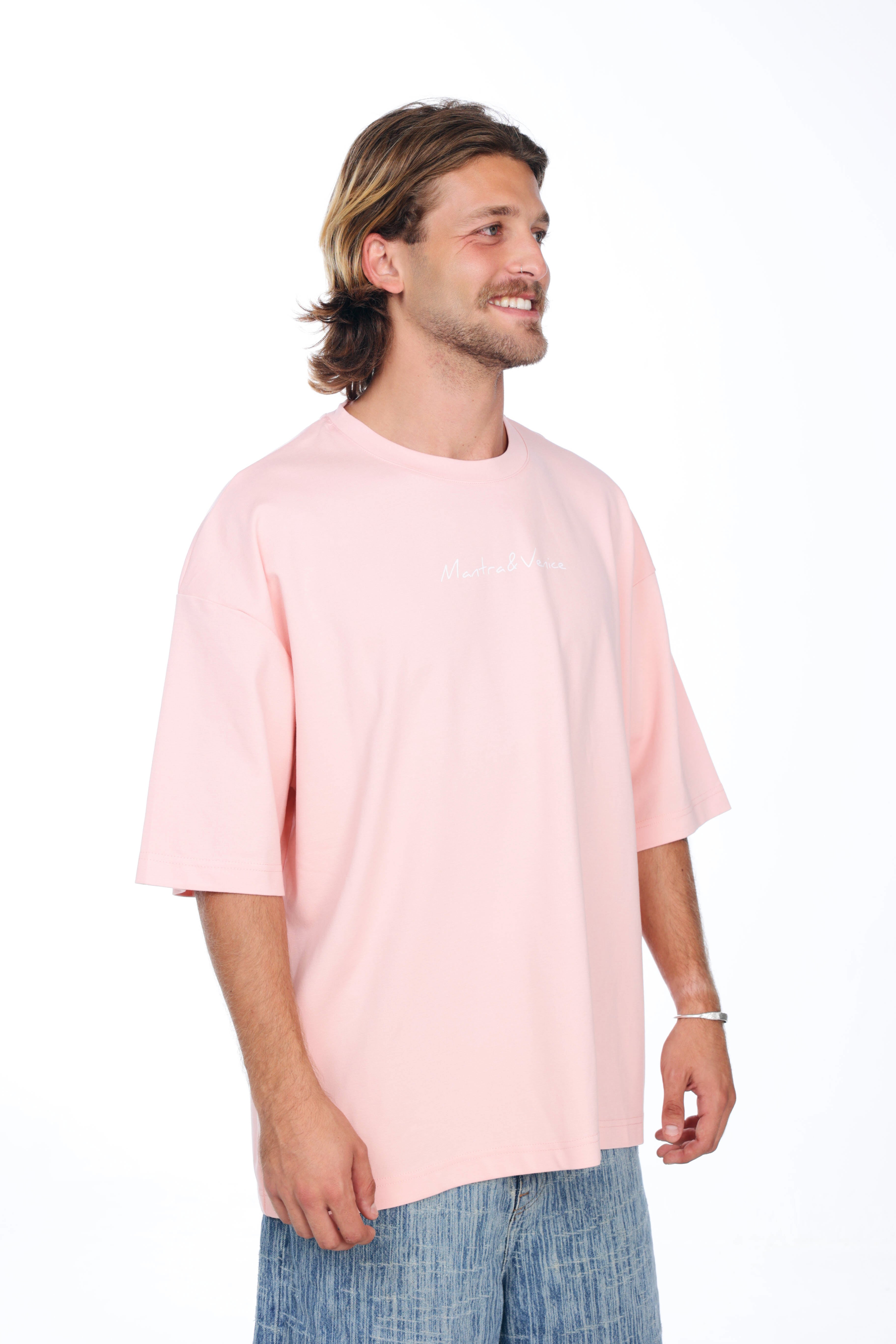 Peach Oversized T