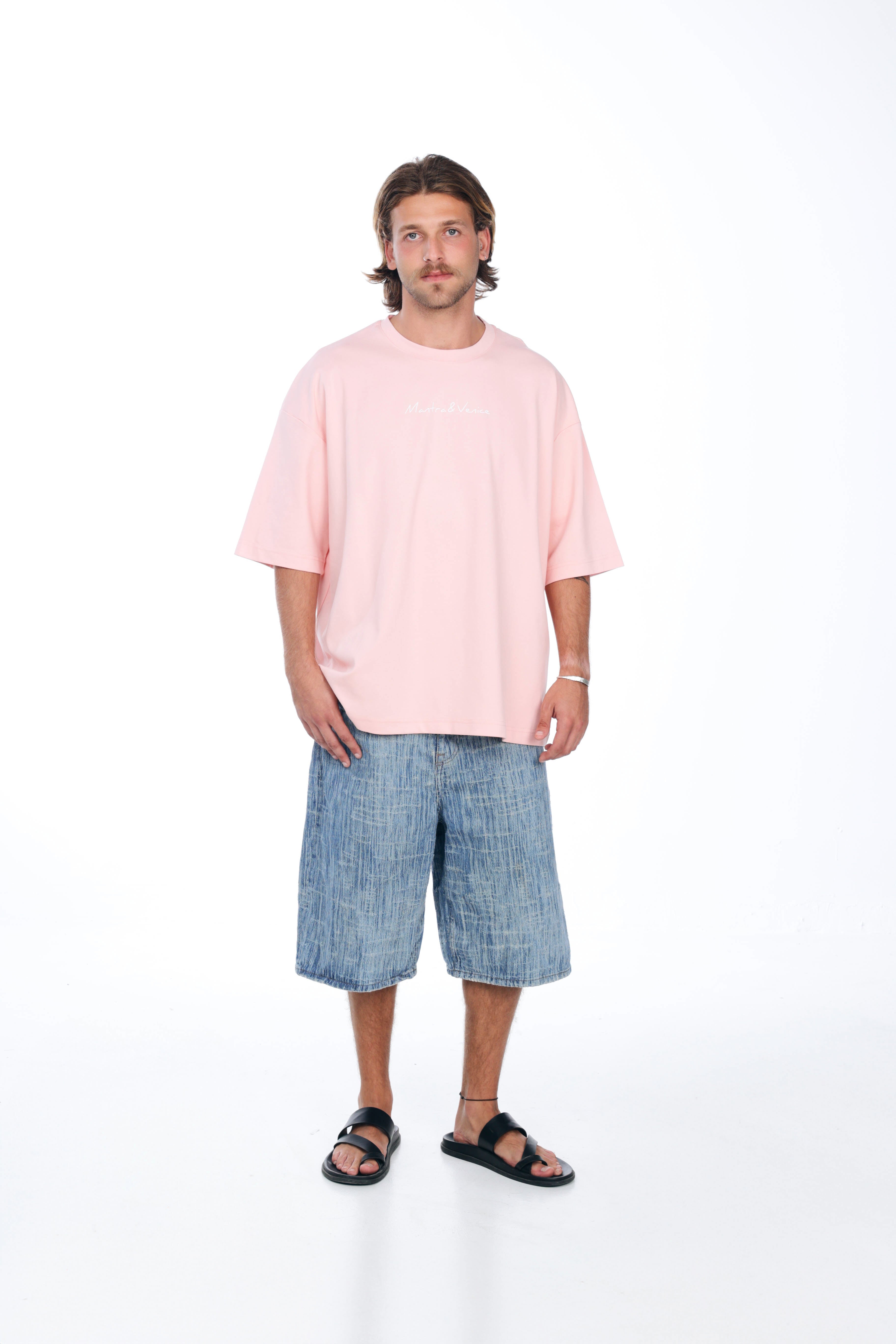 Peach Oversized T