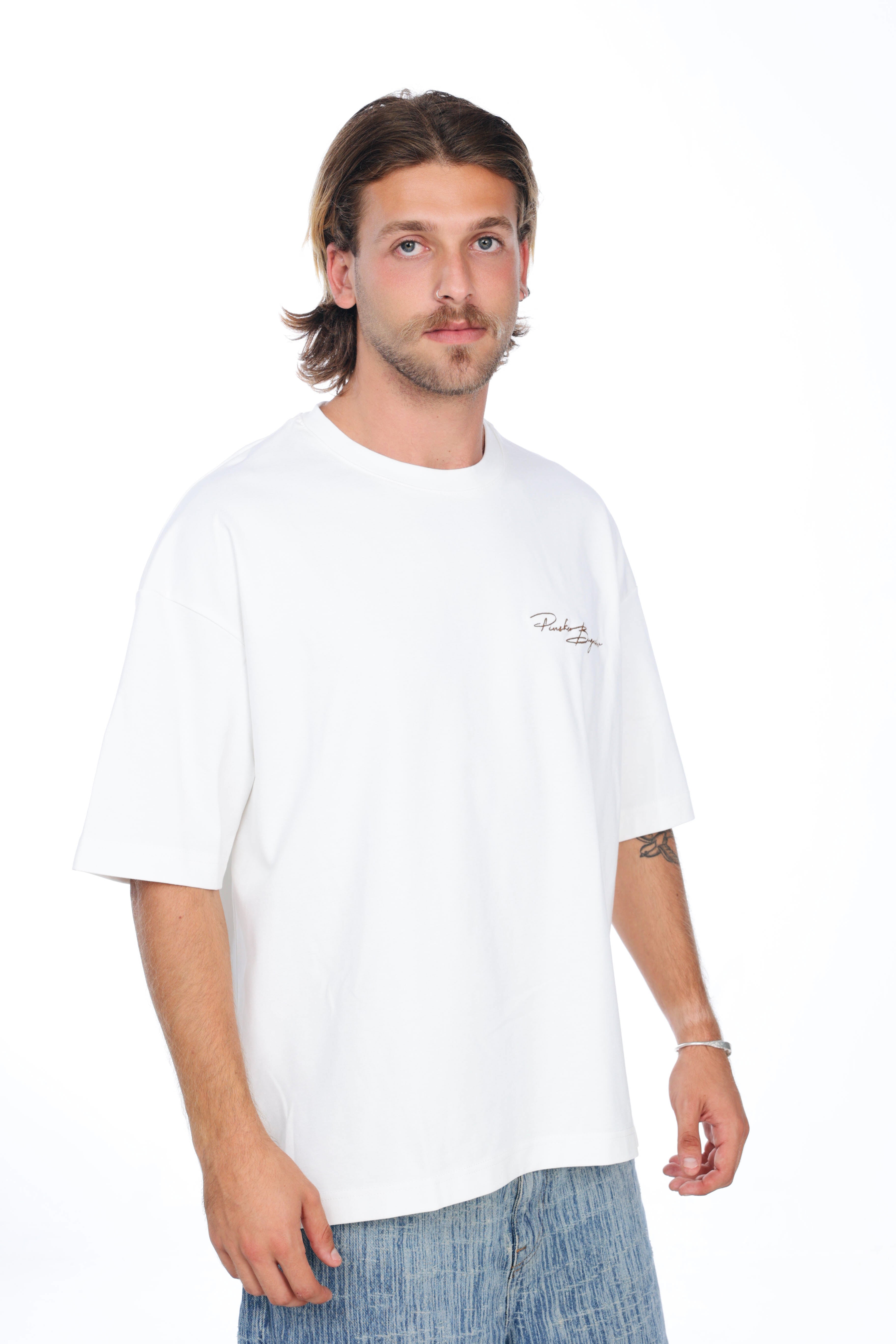 White Oversized T Shirt